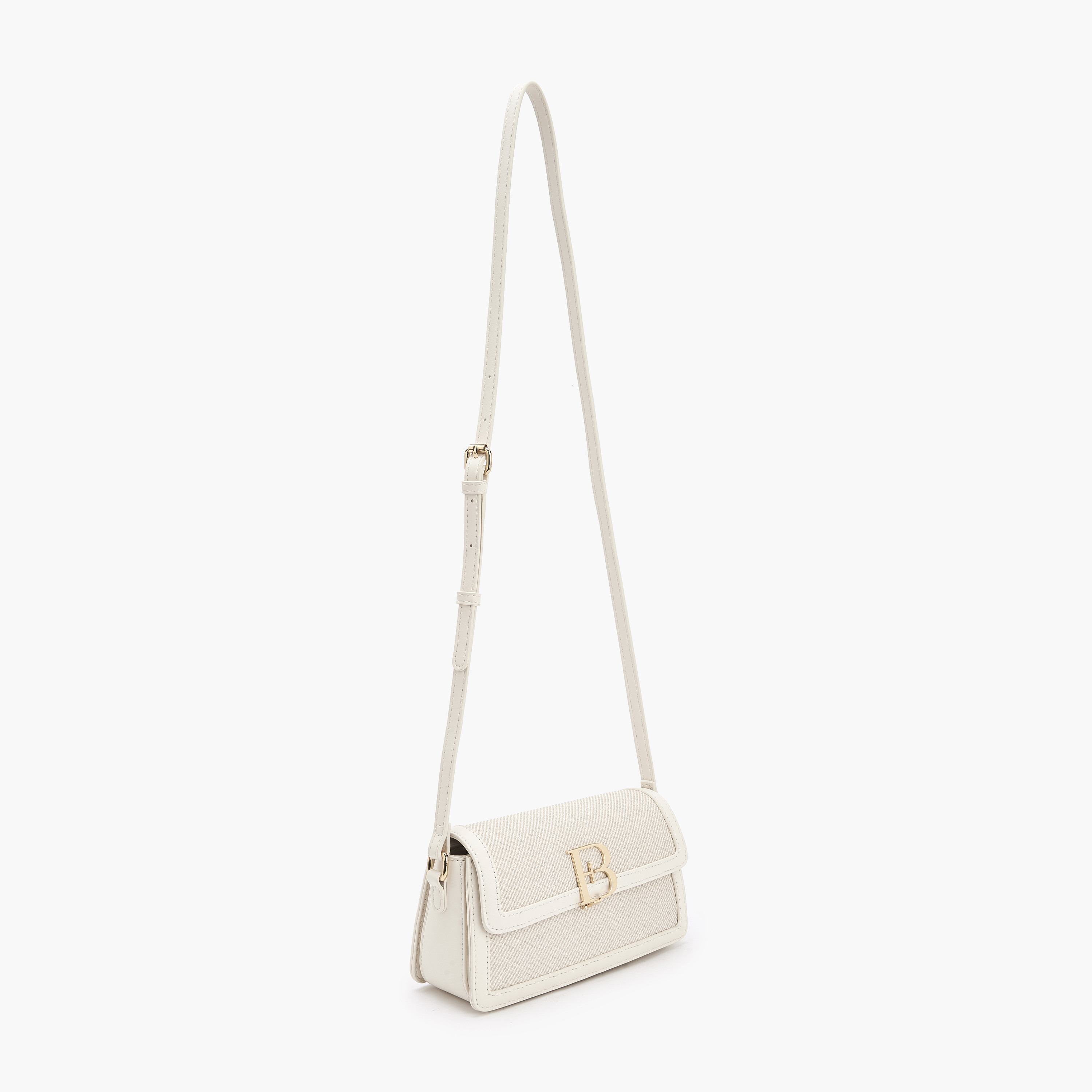 شنطة كروس بودي بارزة الملمس وحزام كتف قابل للتعديل من فلورا بيلا-women-bagsandwallets-handbags-image-3