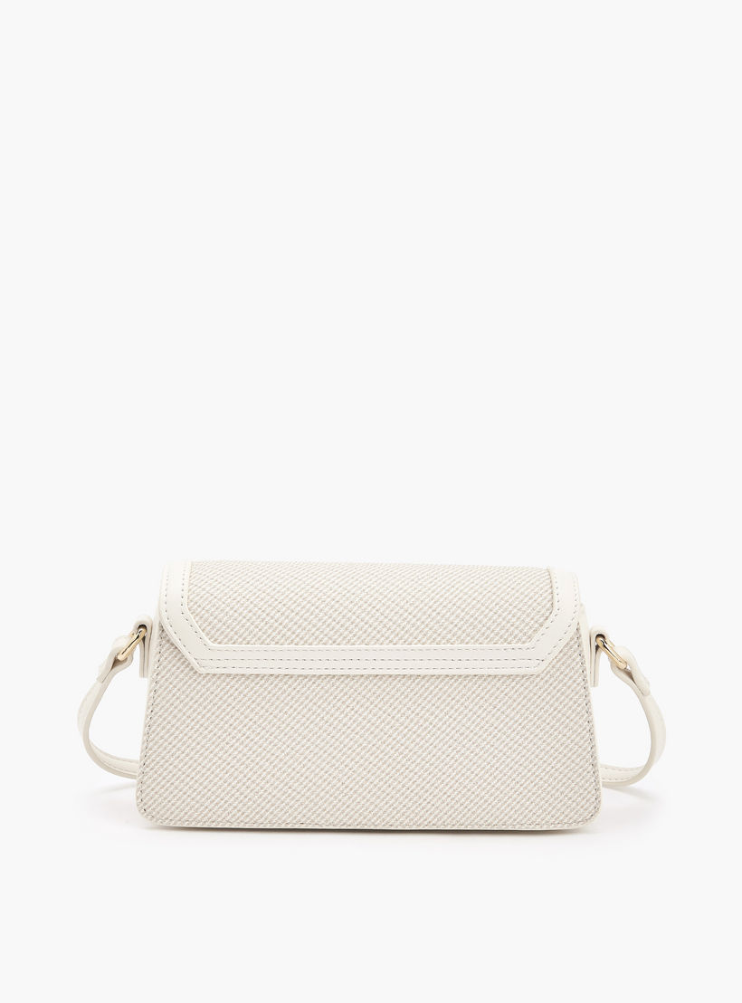 شنطة كروس بودي بارزة الملمس وحزام كتف قابل للتعديل من فلورا بيلا-women-bagsandwallets-handbags-image-4