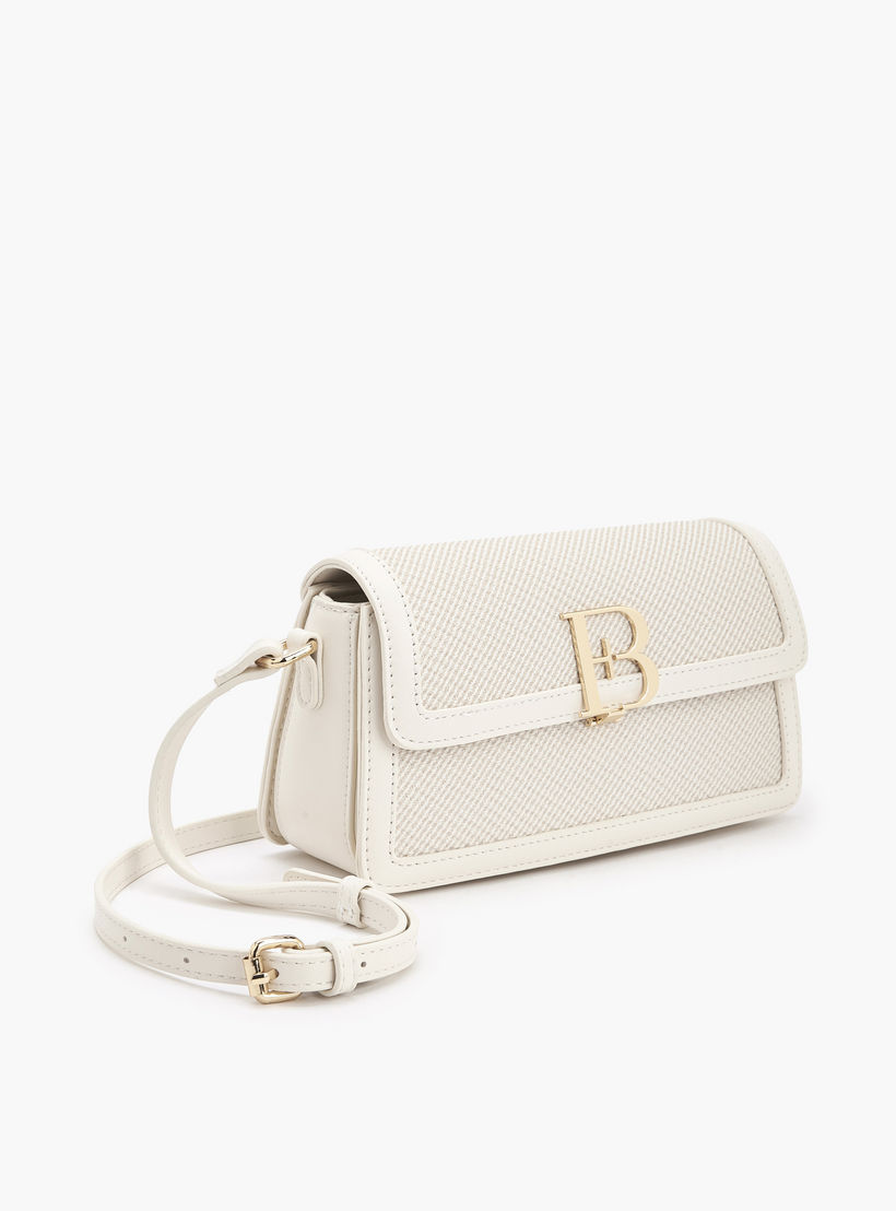 شنطة كروس بودي بارزة الملمس وحزام كتف قابل للتعديل من فلورا بيلا-women-bagsandwallets-handbags-image-6