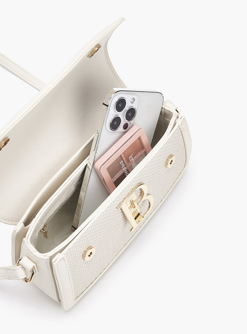 شنطة كروس بودي بارزة الملمس وحزام كتف قابل للتعديل من فلورا بيلا-women-bagsandwallets-handbags-image-8
