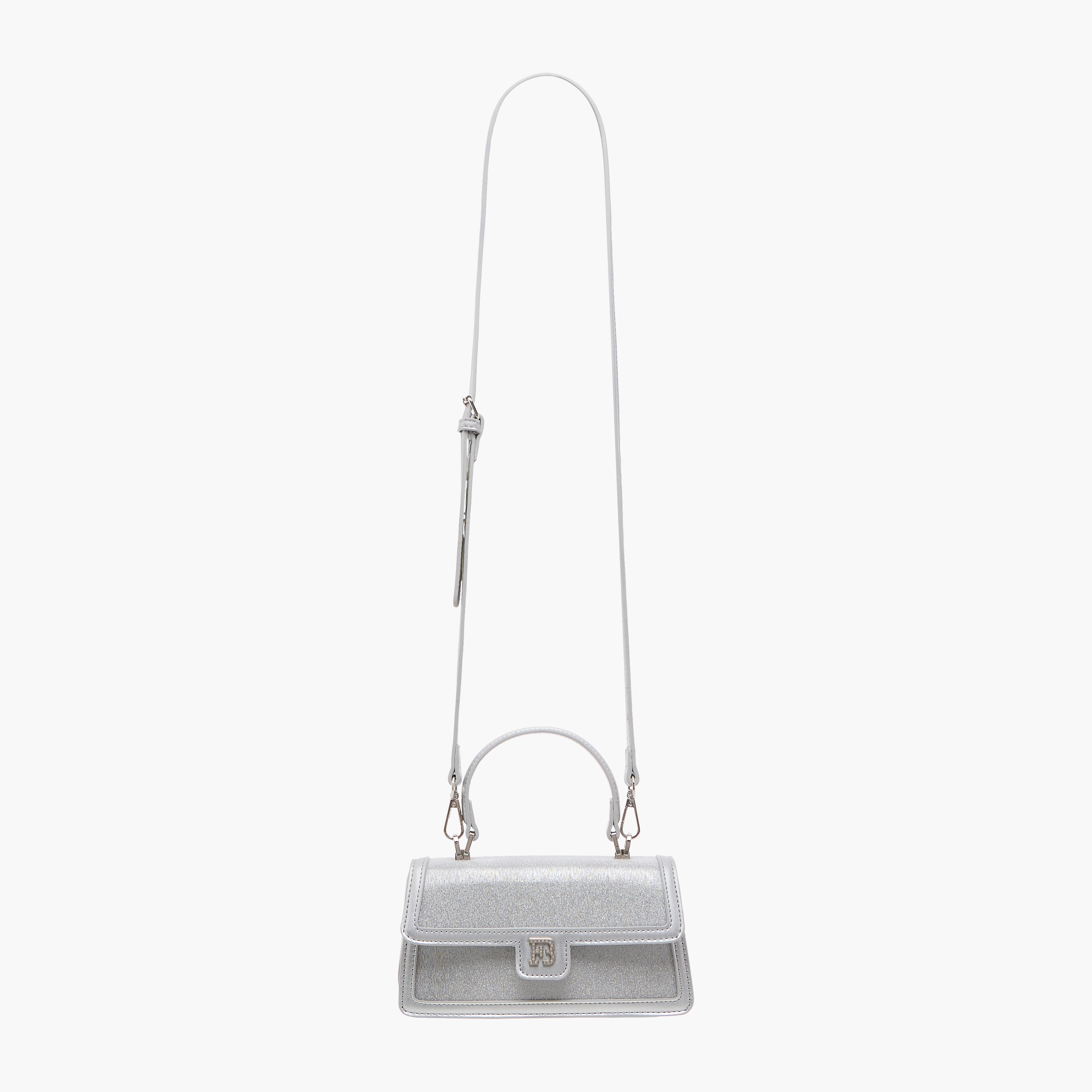 Flora Bella Panelled Satchel Bag with Detachable Strap and Button Closure-women-bagsandwallets-handbags-image-2