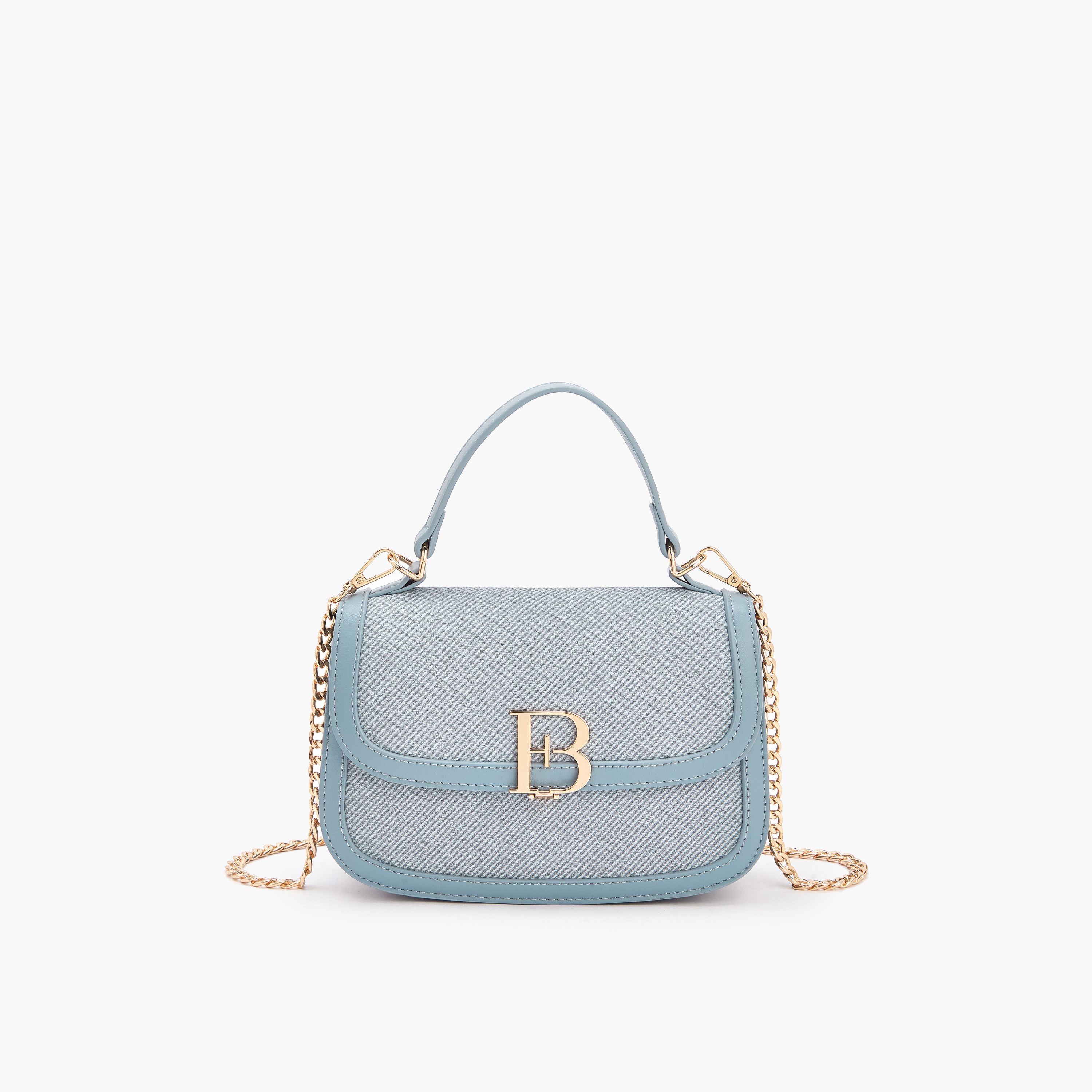 Flora Bella Logo Detail Crossbody Bag with Chain Strap-women-bagsandwallets-handbags-image-1