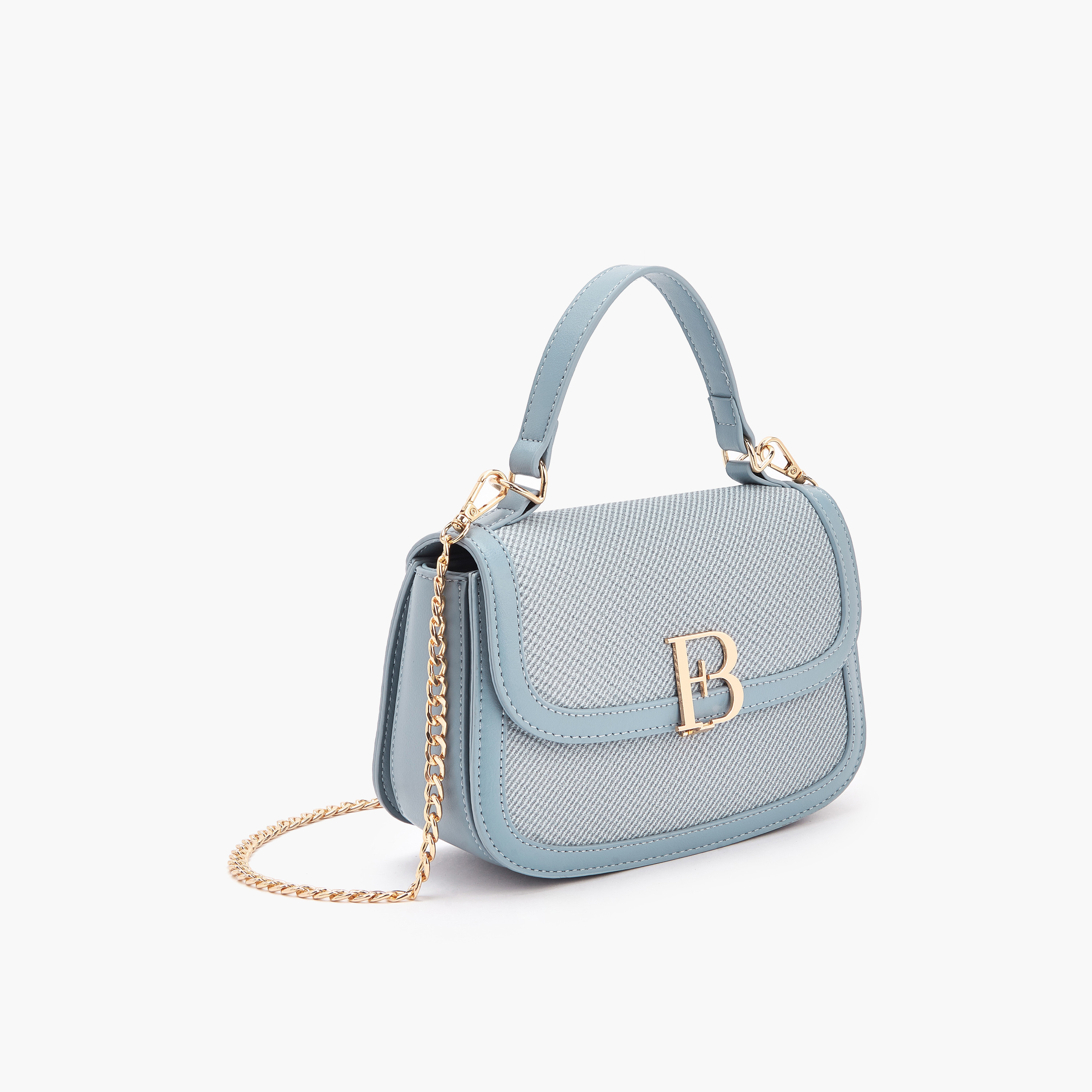 Flora Bella Logo Detail Crossbody Bag with Chain Strap-women-bagsandwallets-handbags-image-4
