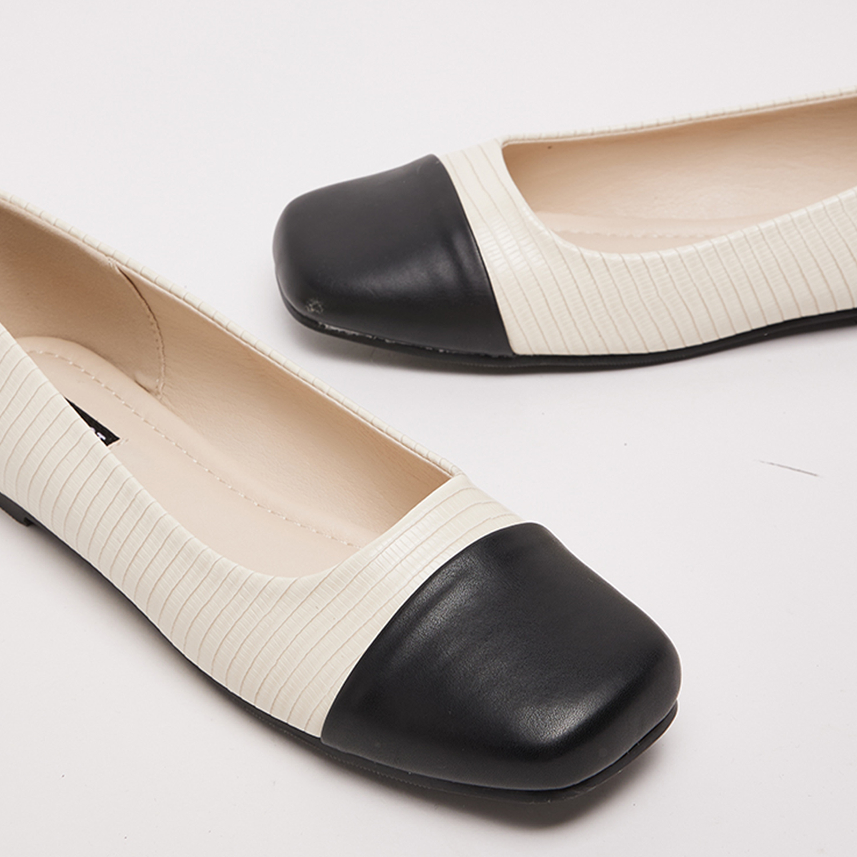 ناين ويست- حذاء باليرينا نسائي دي-راوند سهل الارتداء بمقدمة مستديرة | D-ROUND-women-shoes-flats-ballerinas-image-7