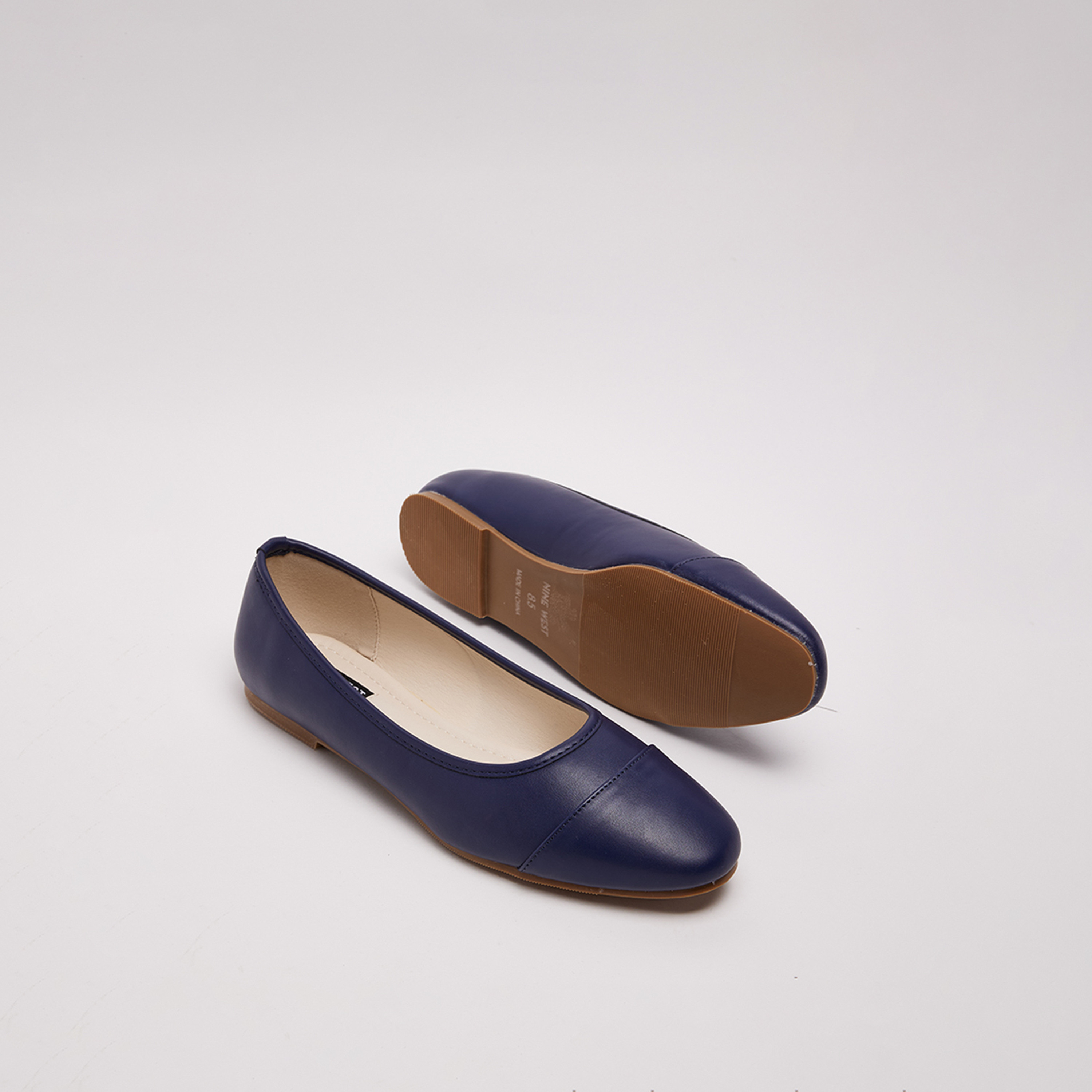 Nine West Women's Slip On D-Sara Round Toe Ballerinas | D-SARA-women-shoes-flats-ballerinas-image-4