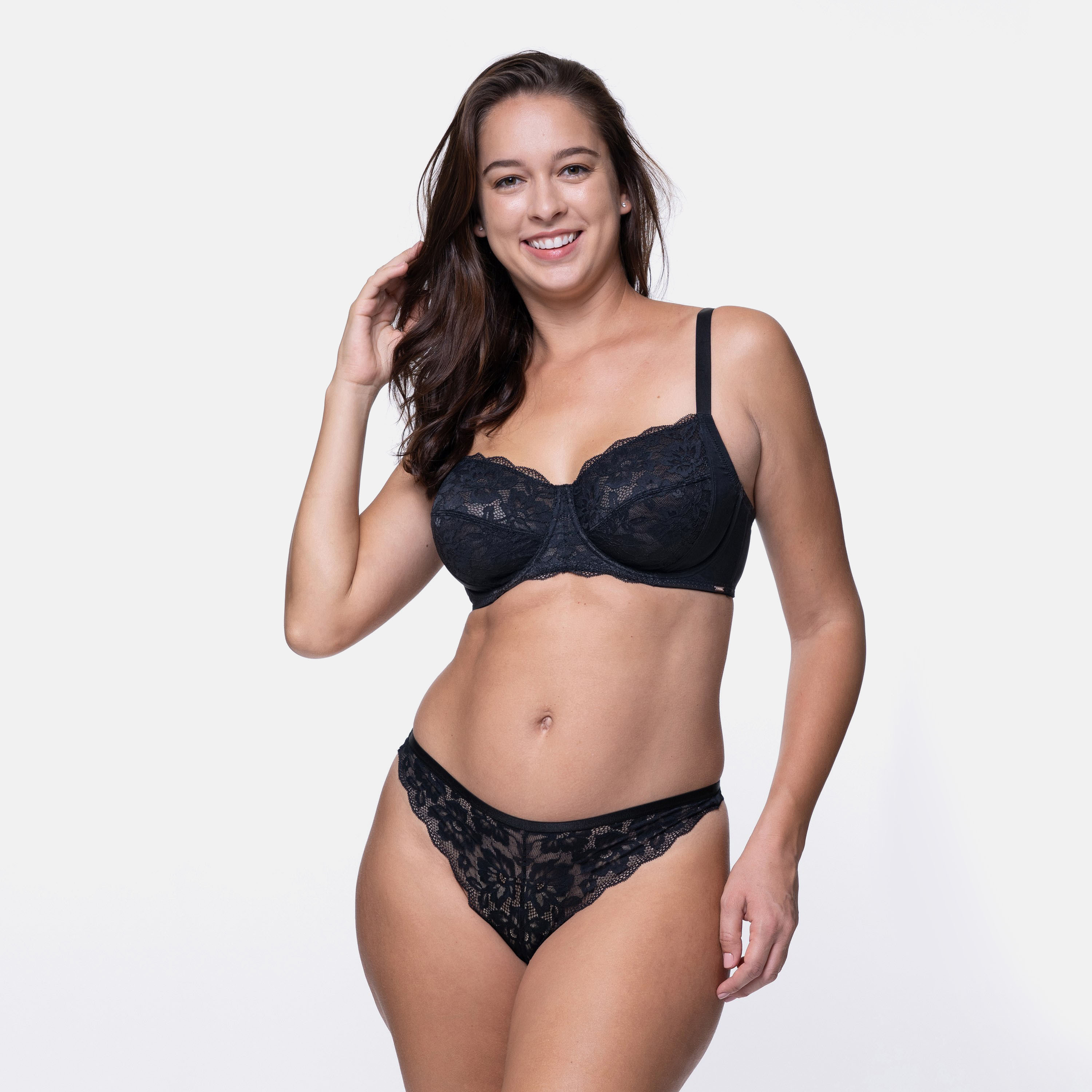 مجموعة من 5 سراويل داخلية بتصميم سترينغ برباط متعددة الألوان من دورينا-women-clothing-lingerie-panties-image-7