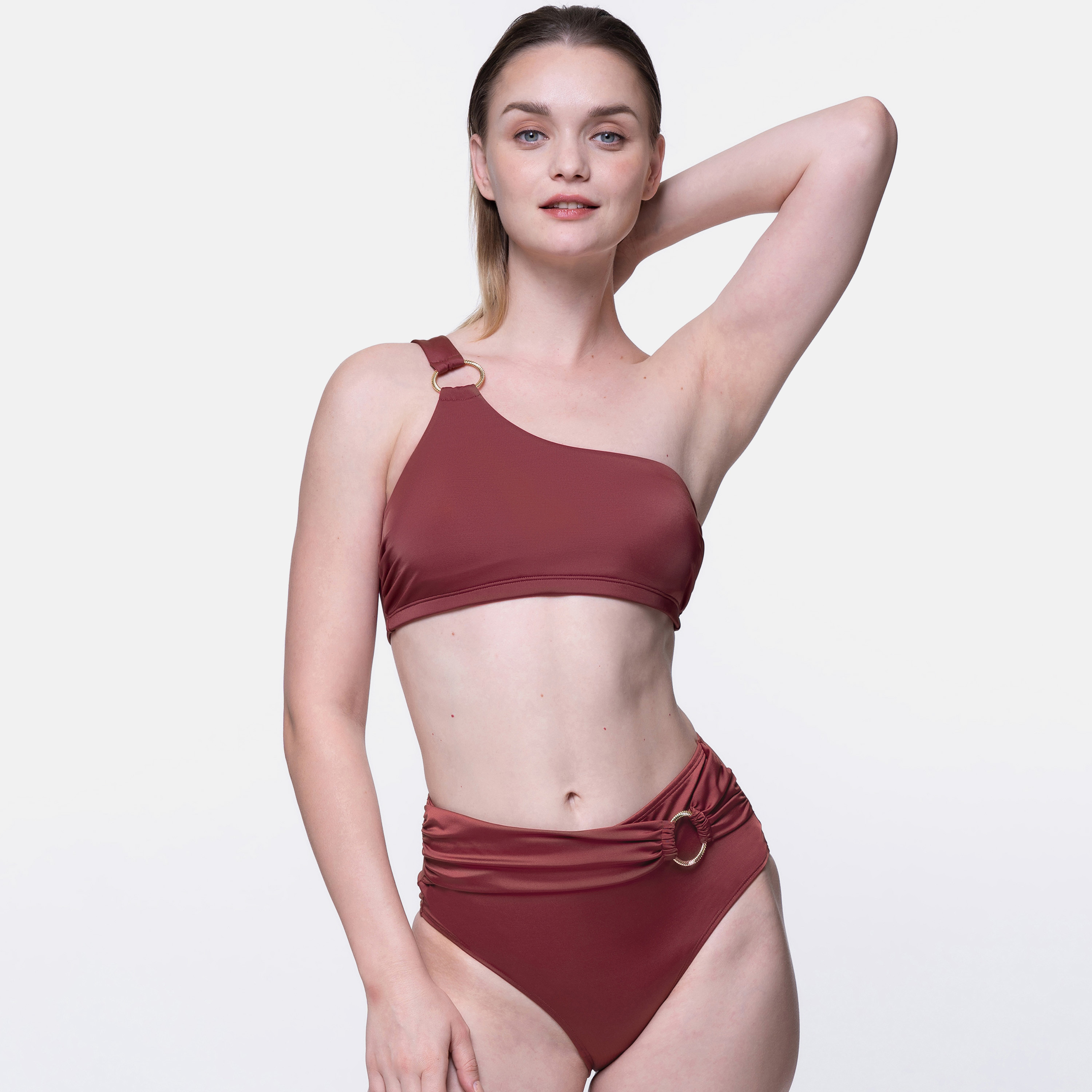 Dorina Red Plain Non-Padded Non-Wired Bikini Top-women-clothing-swimandbeach-bikinis-image-4