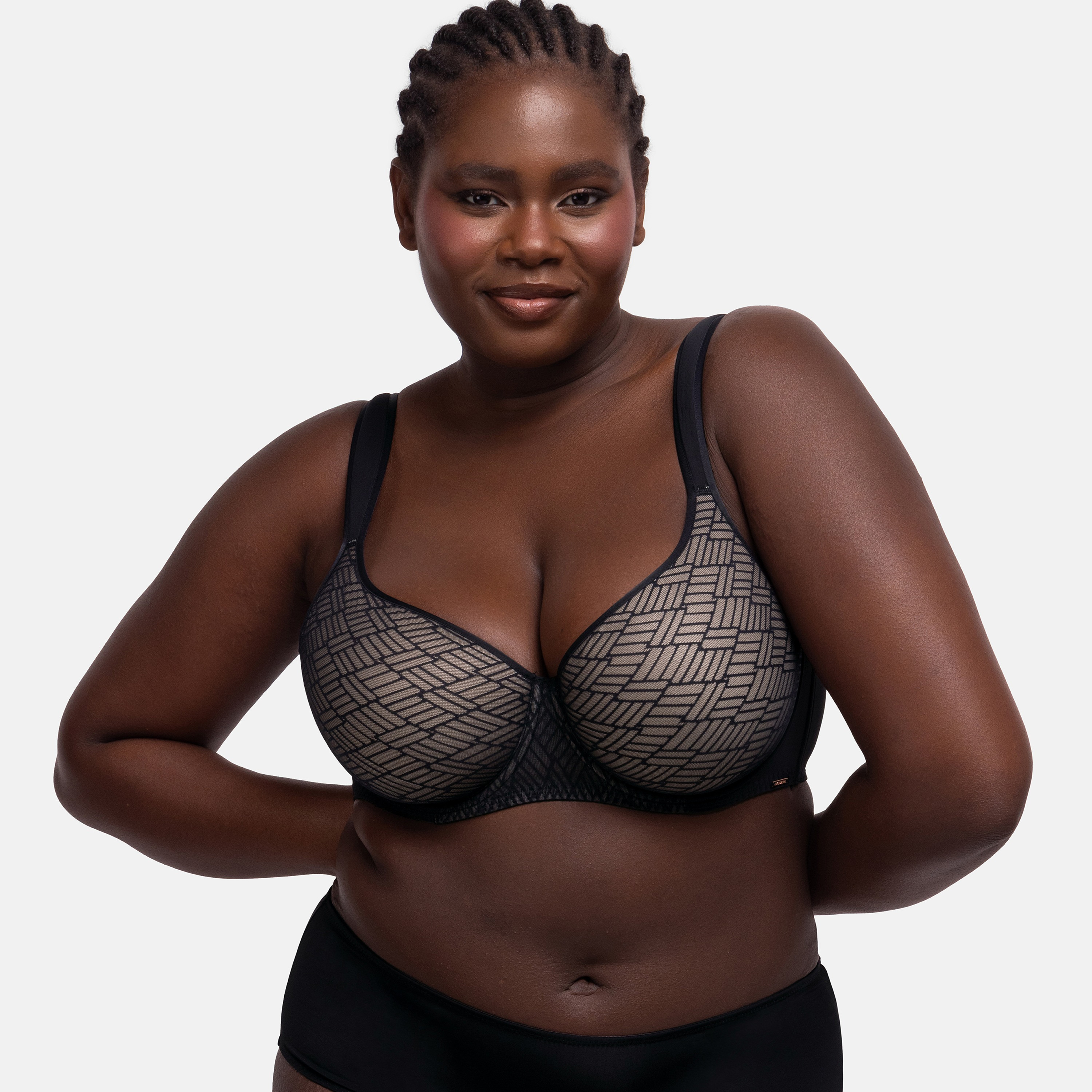 Dorina Medium Support Wired Demi Lightly Padded Women's Bra-women-clothing-lingerie-bras-image-1