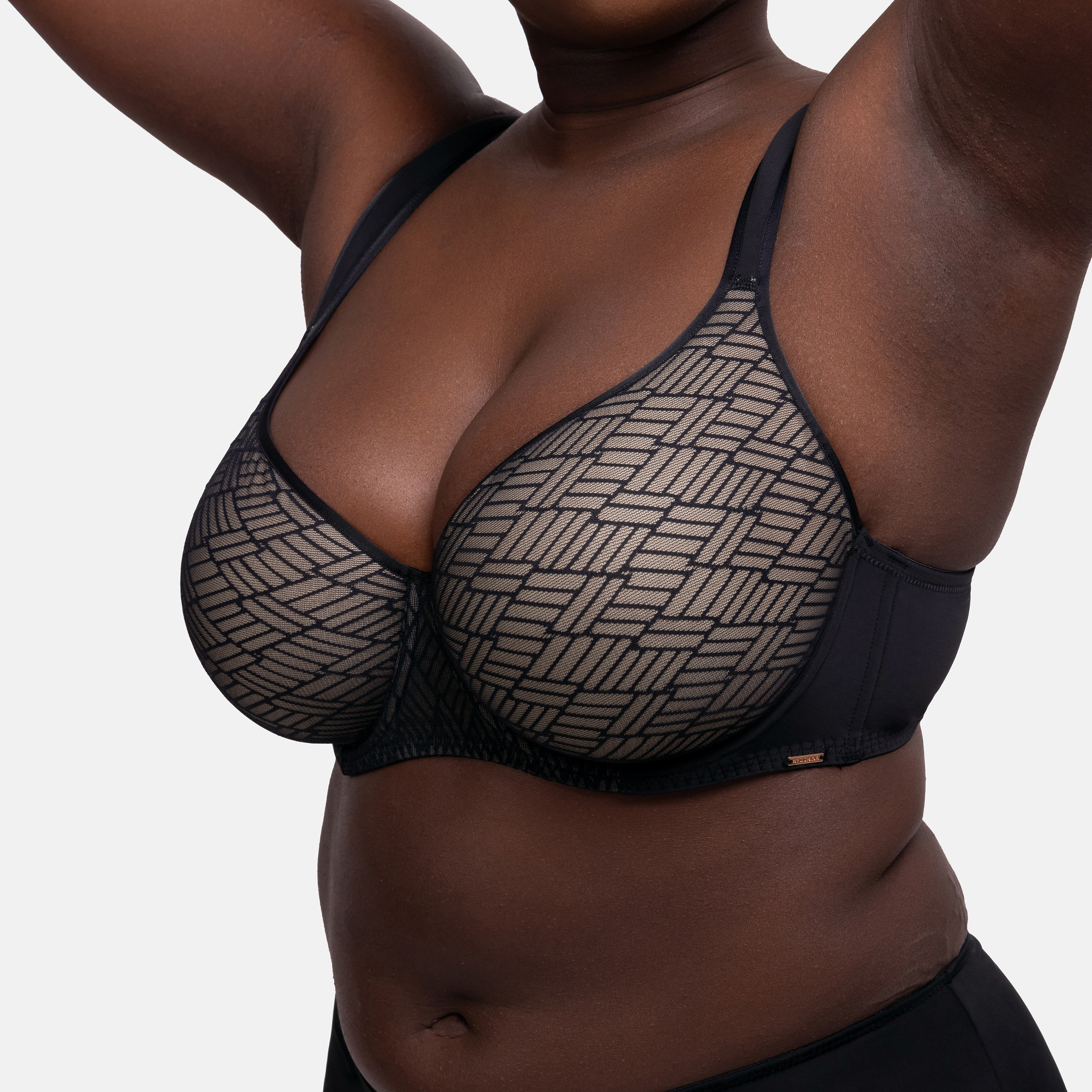 Dorina Medium Support Wired Demi Lightly Padded Women's Bra-women-clothing-lingerie-bras-image-2