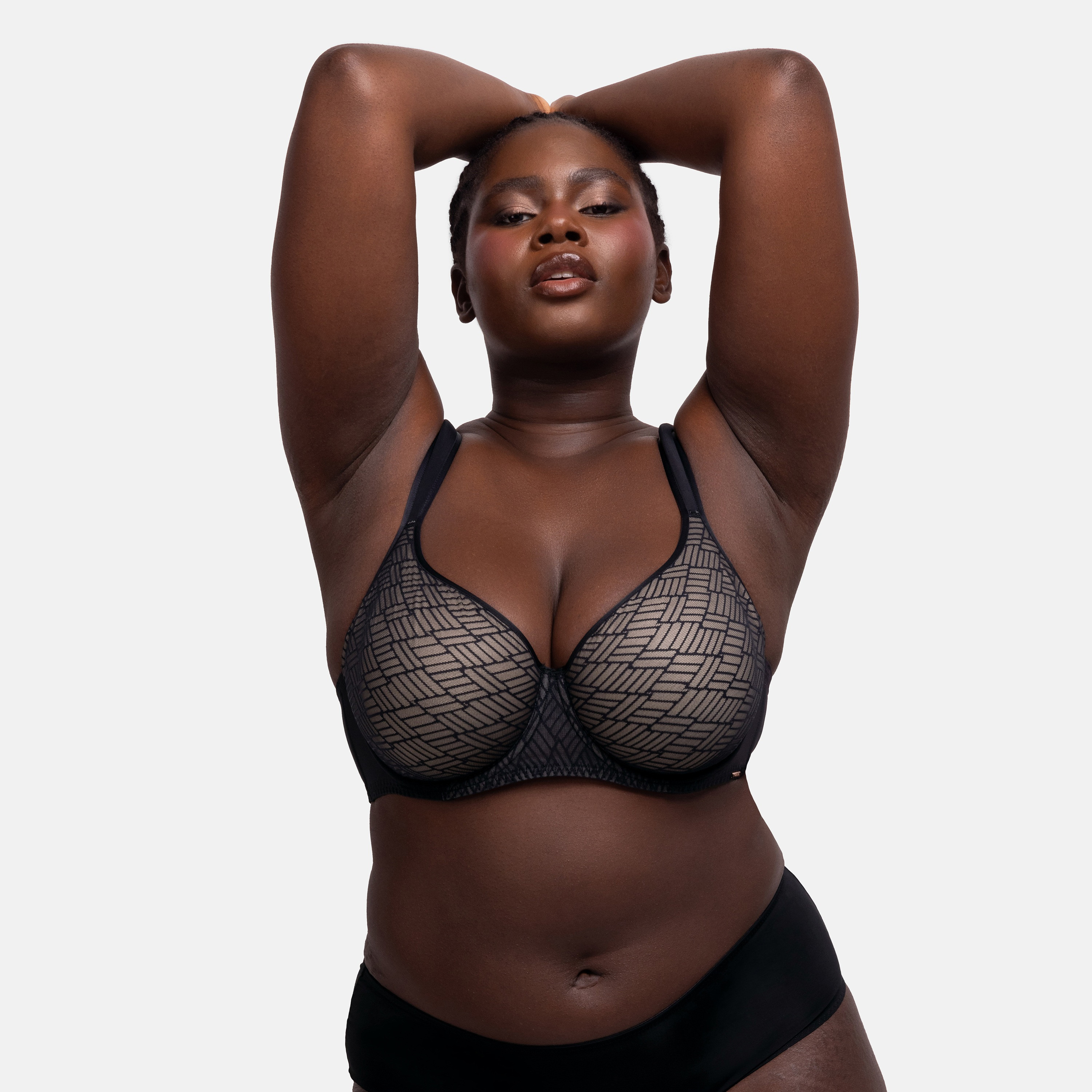 Dorina Medium Support Wired Demi Lightly Padded Women's Bra-women-clothing-lingerie-bras-image-3