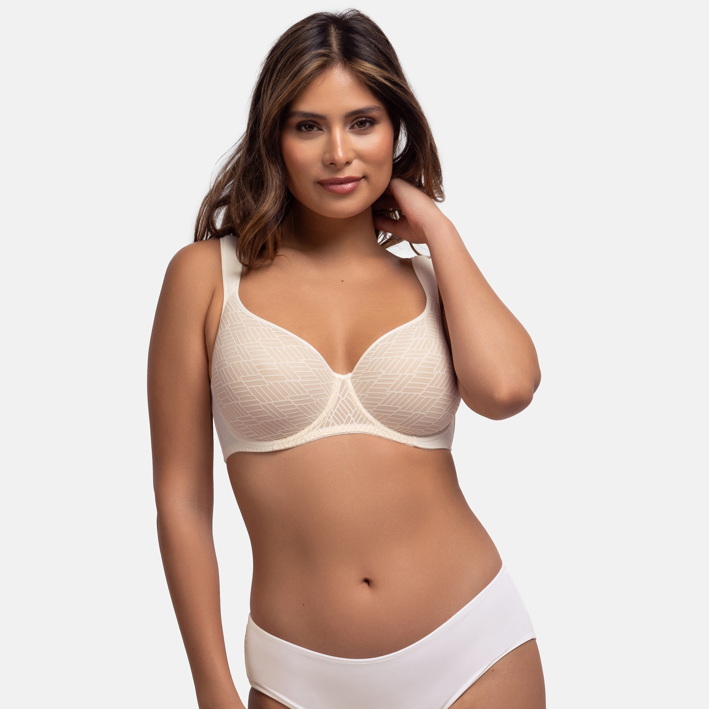 Dorina Medium Support Wired Demi Lightly Padded Women's Bra-women-clothing-lingerie-bras-image-9
