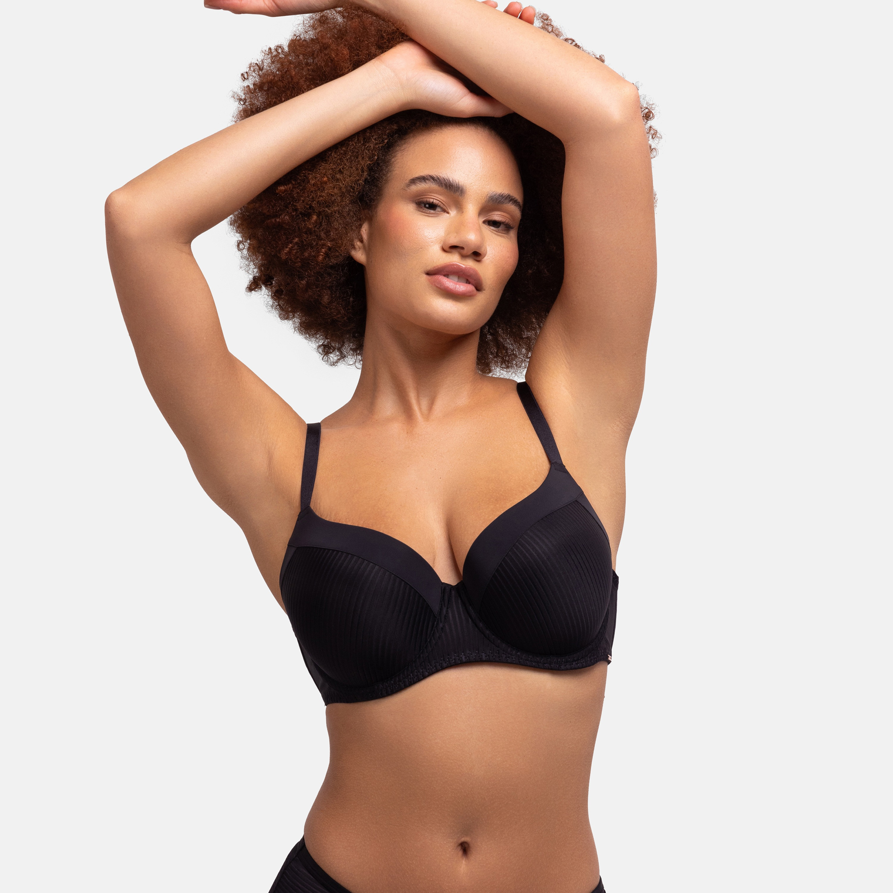 Dorina Medium Support Wired Demi Lightly Padded Women's Bra-women-clothing-lingerie-bras-image-3