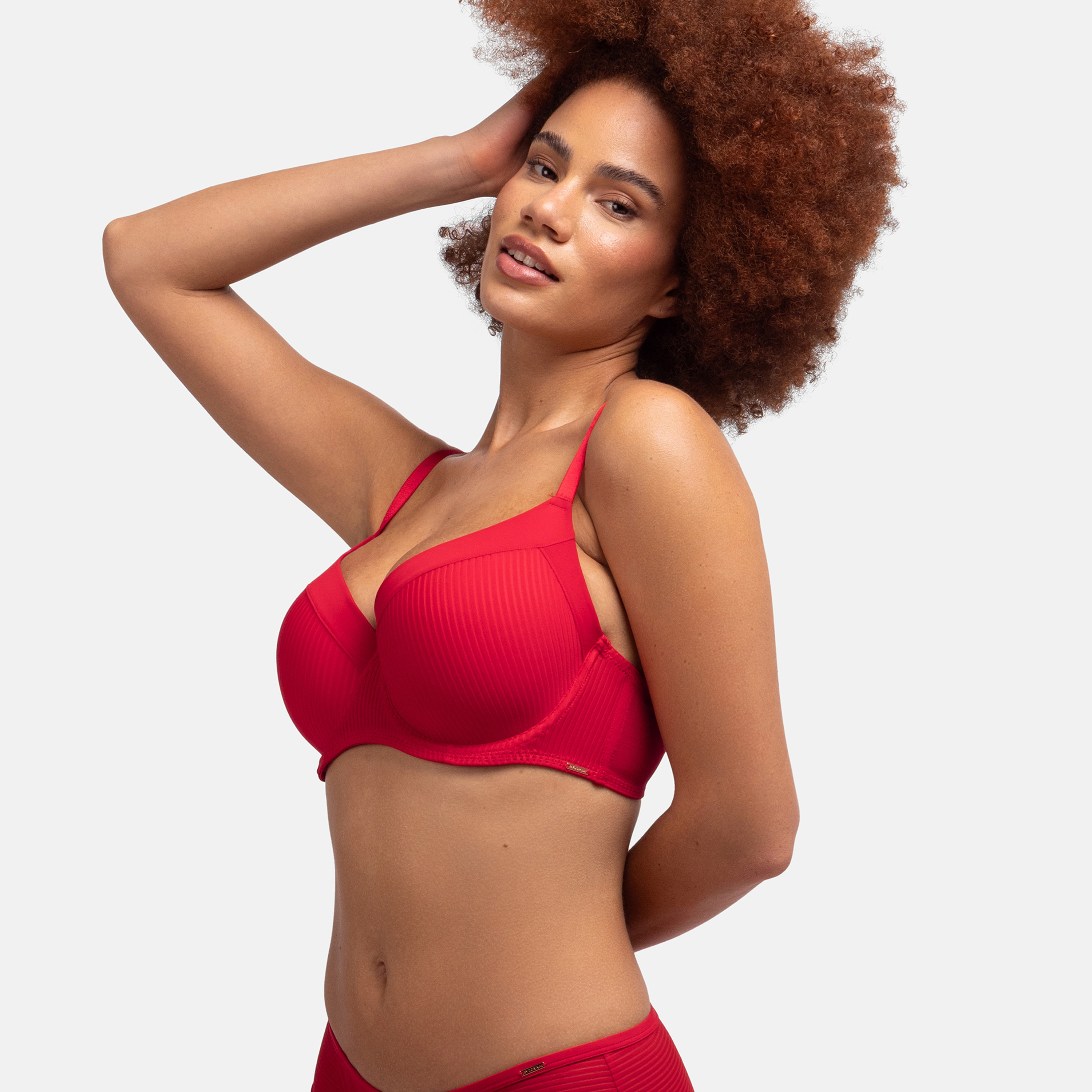 Dorina Medium Support Wired Demi Lightly Padded Women's Bra-women-clothing-lingerie-bras-image-10