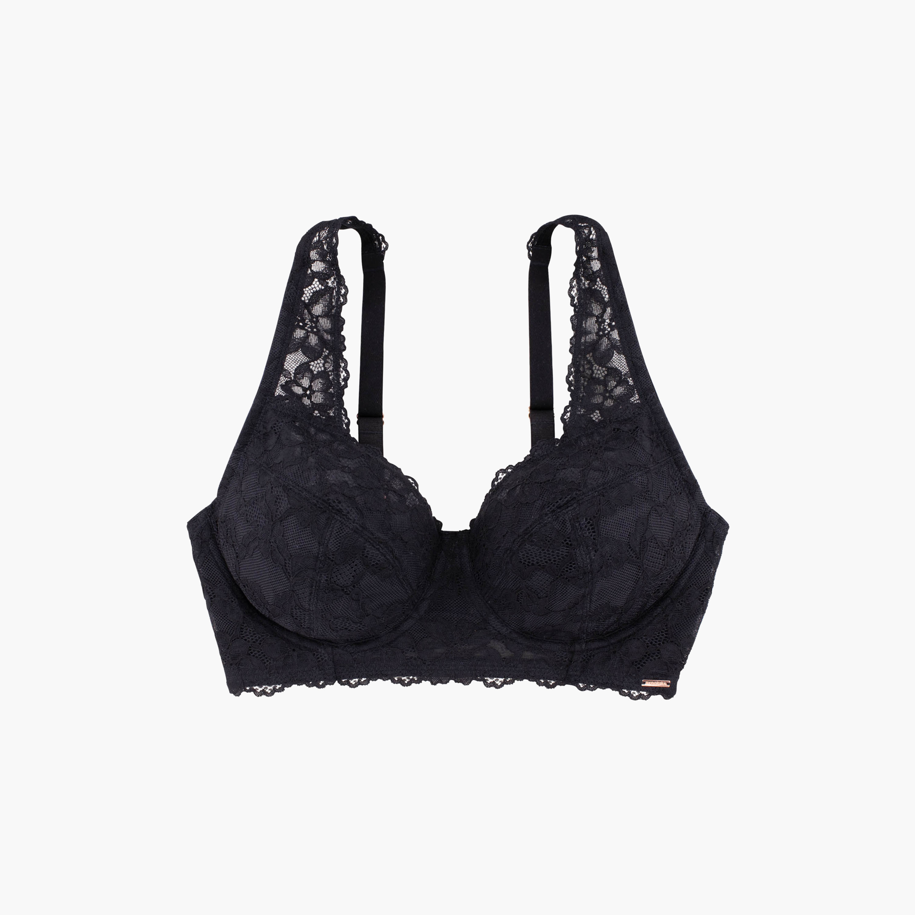 Dorina Black Lace Non Padded Non Wired Bralette-women-clothing-lingerie-bras-image-8