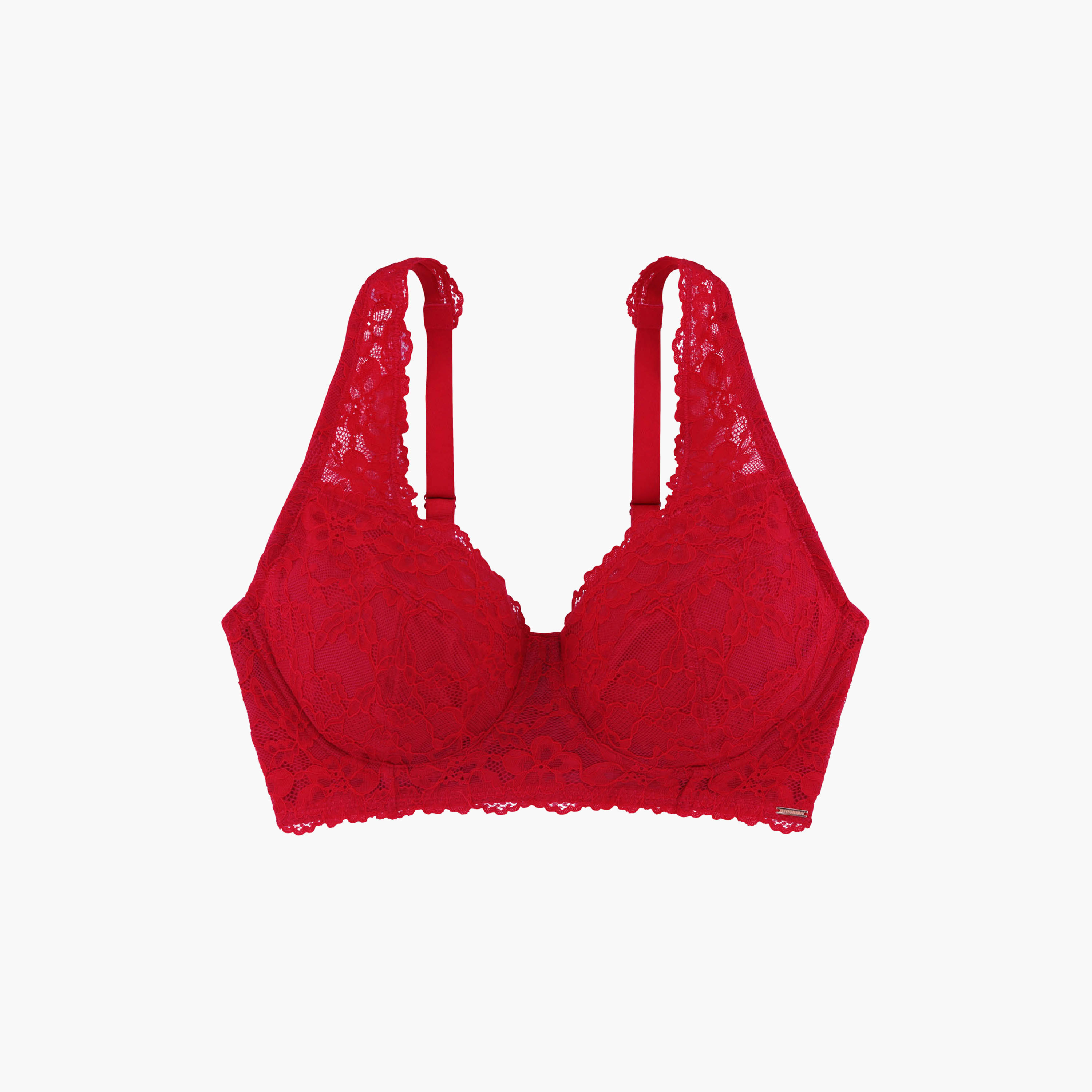 حمالة صدر براليت من الدانتيل غير مبطنة وغير سلكية بلون أحمر من دورينا-women-clothing-lingerie-bras-image-6