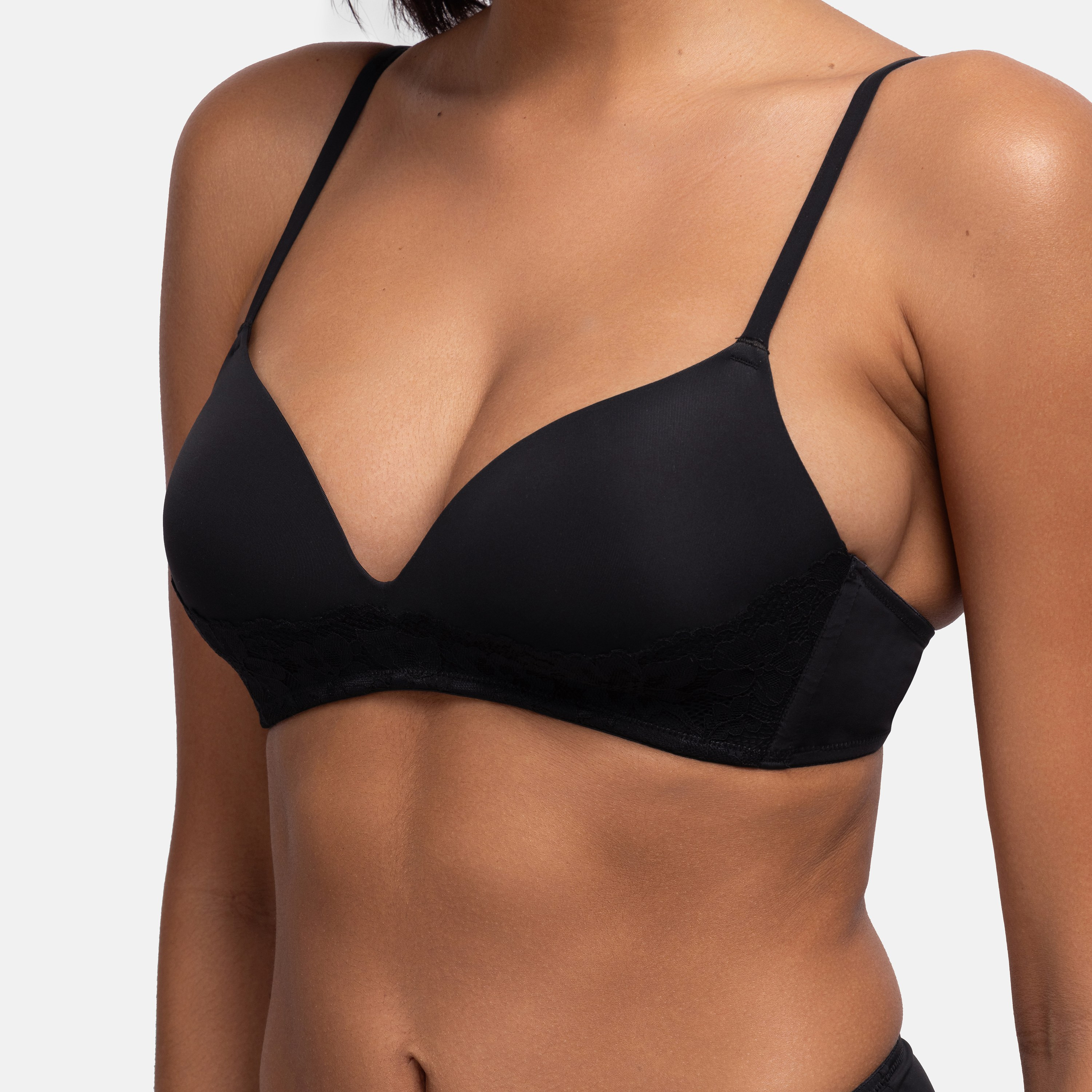 Dorina Pack of 2 Multicolour Lace Light Padded Non-Wired Plunge Bra-women-clothing-lingerie-bras-image-5