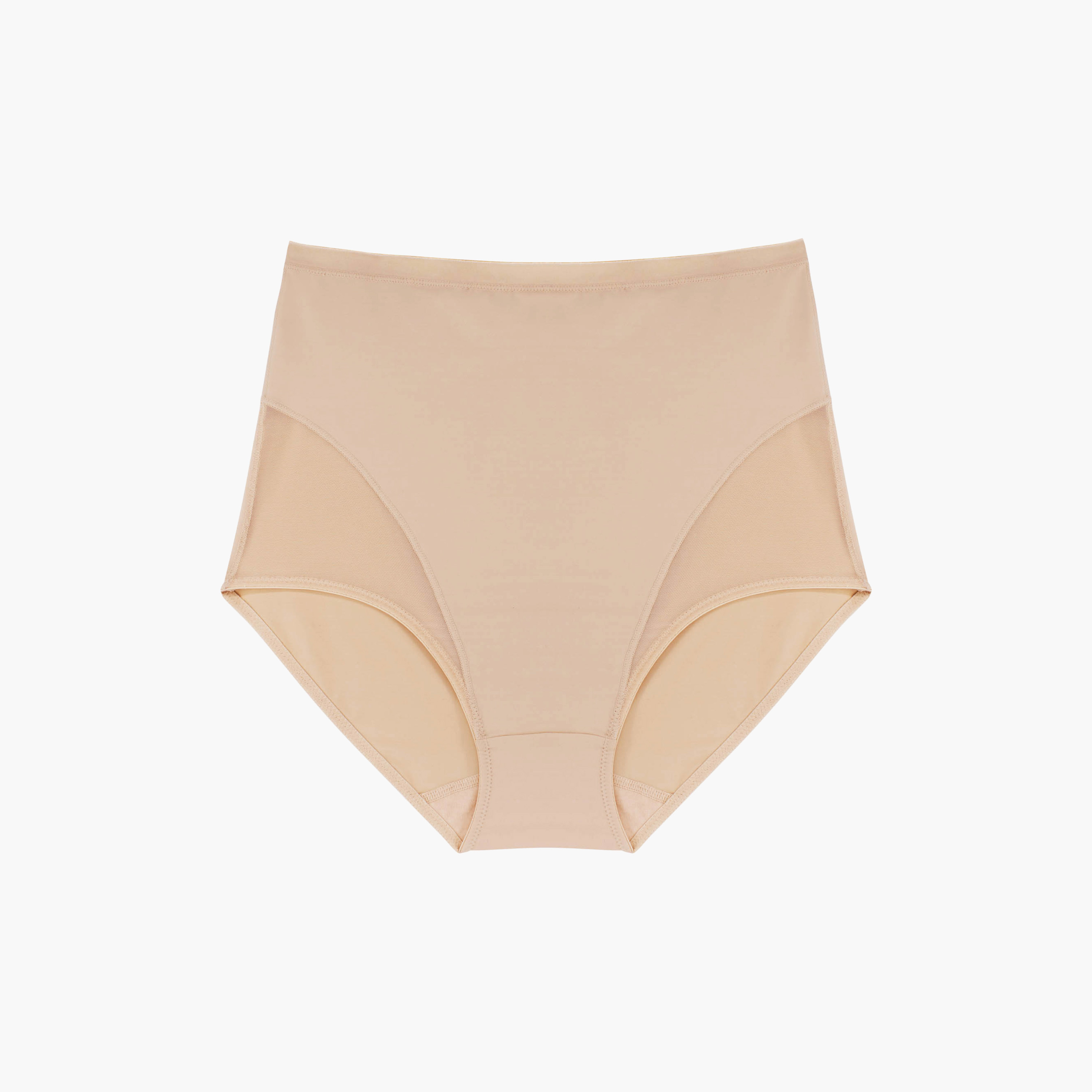 Dorina Beige Plain Shaping Brief-women-clothing-lingerie-shapewear-image-6