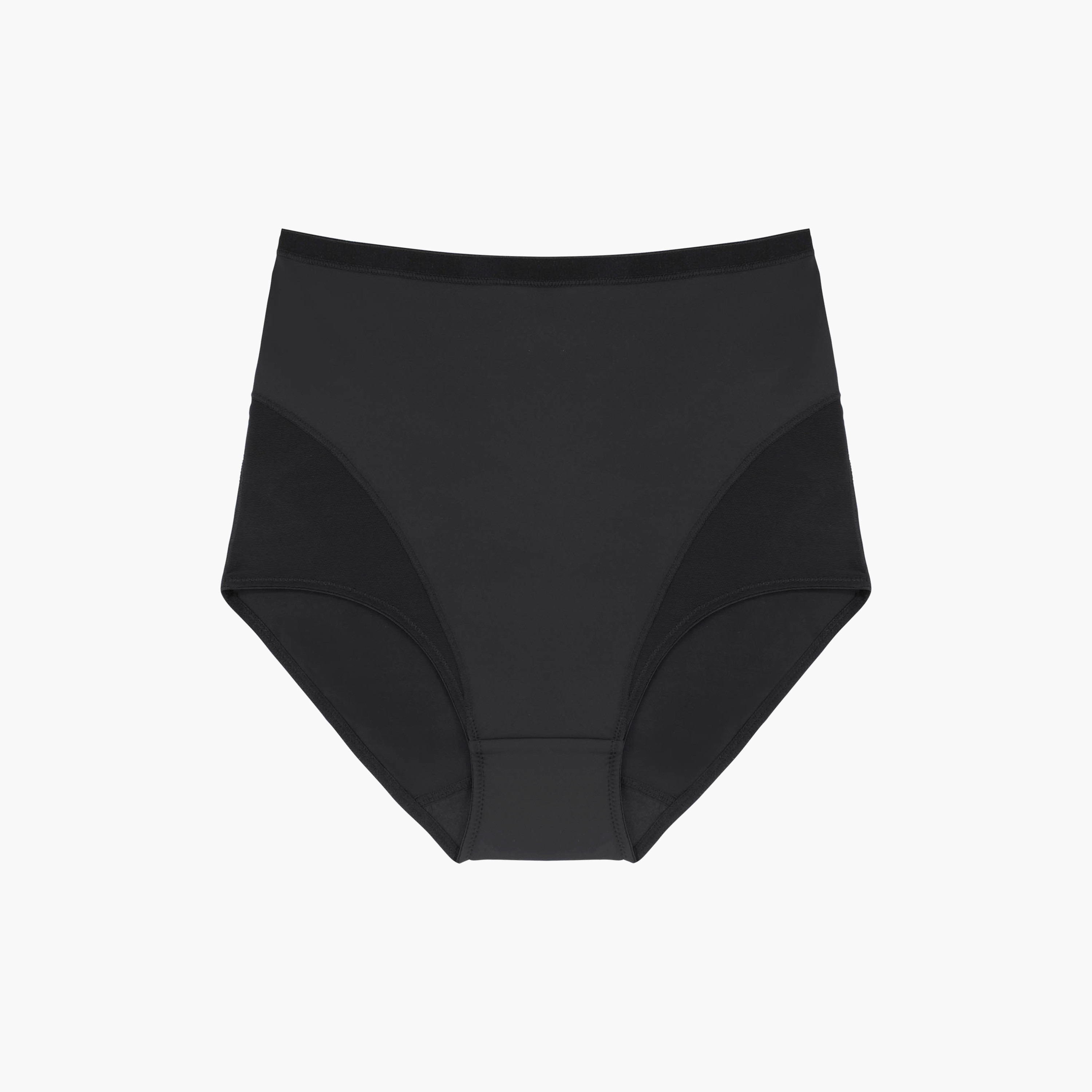Dorina Black Plain Shaping Brief-women-clothing-lingerie-shapewear-image-5