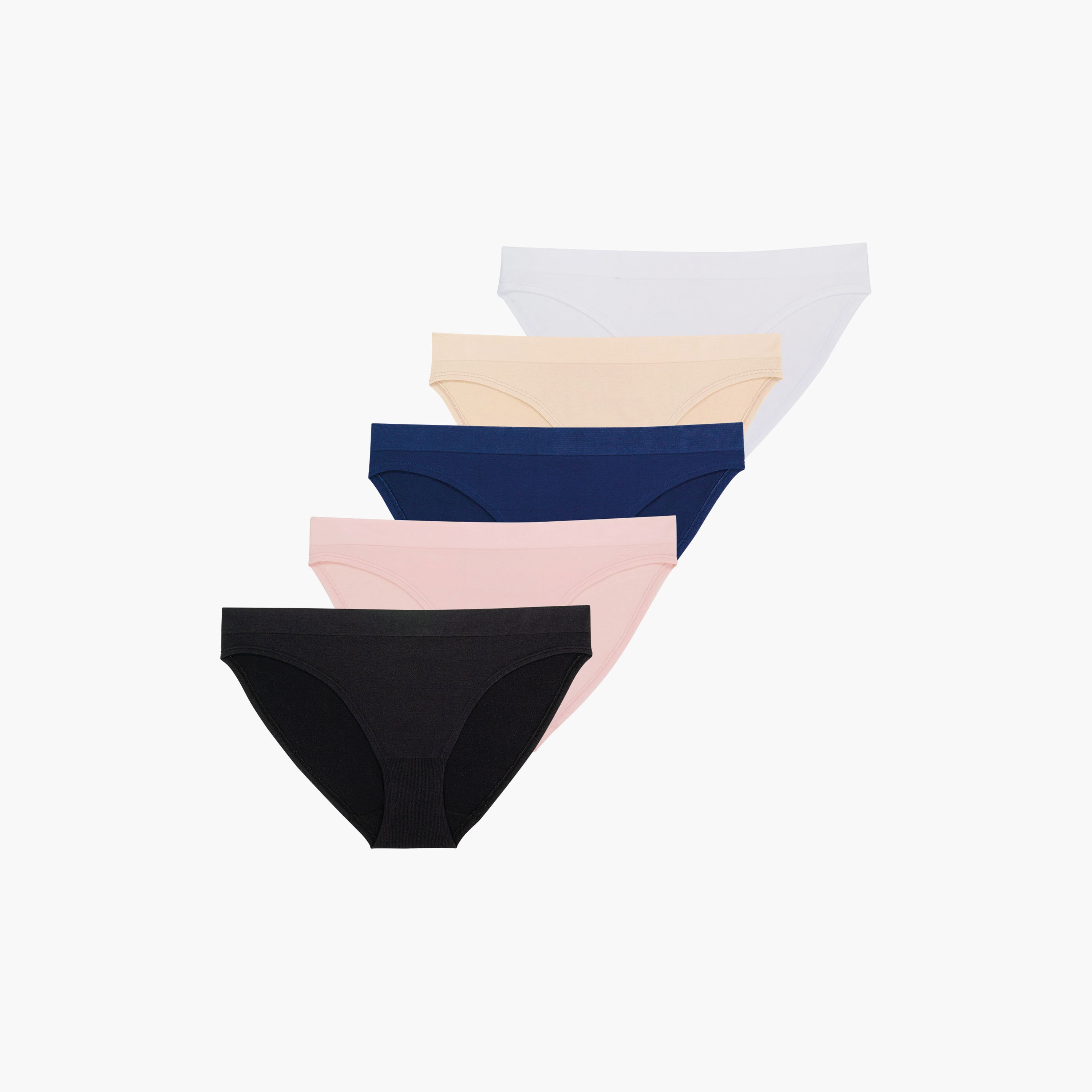 حزمة دورينا من 5 ملابس داخلية متوسطة متعددة الألوان وتغطية قصيرة للنساء-women-clothing-lingerie-panties-image-28