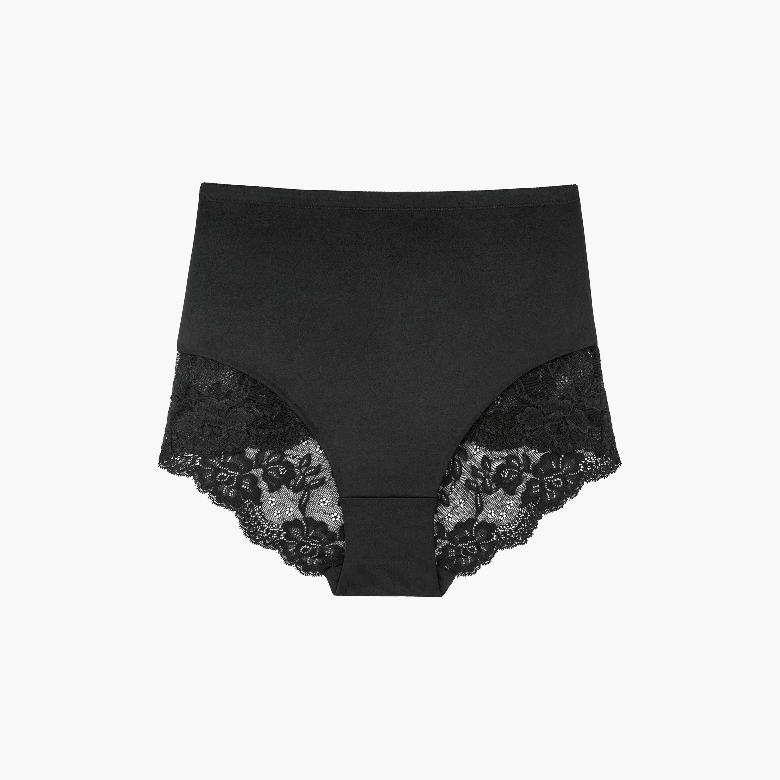 Dorina Black Plain Shaping Brief-women-clothing-lingerie-shapewear-image-5