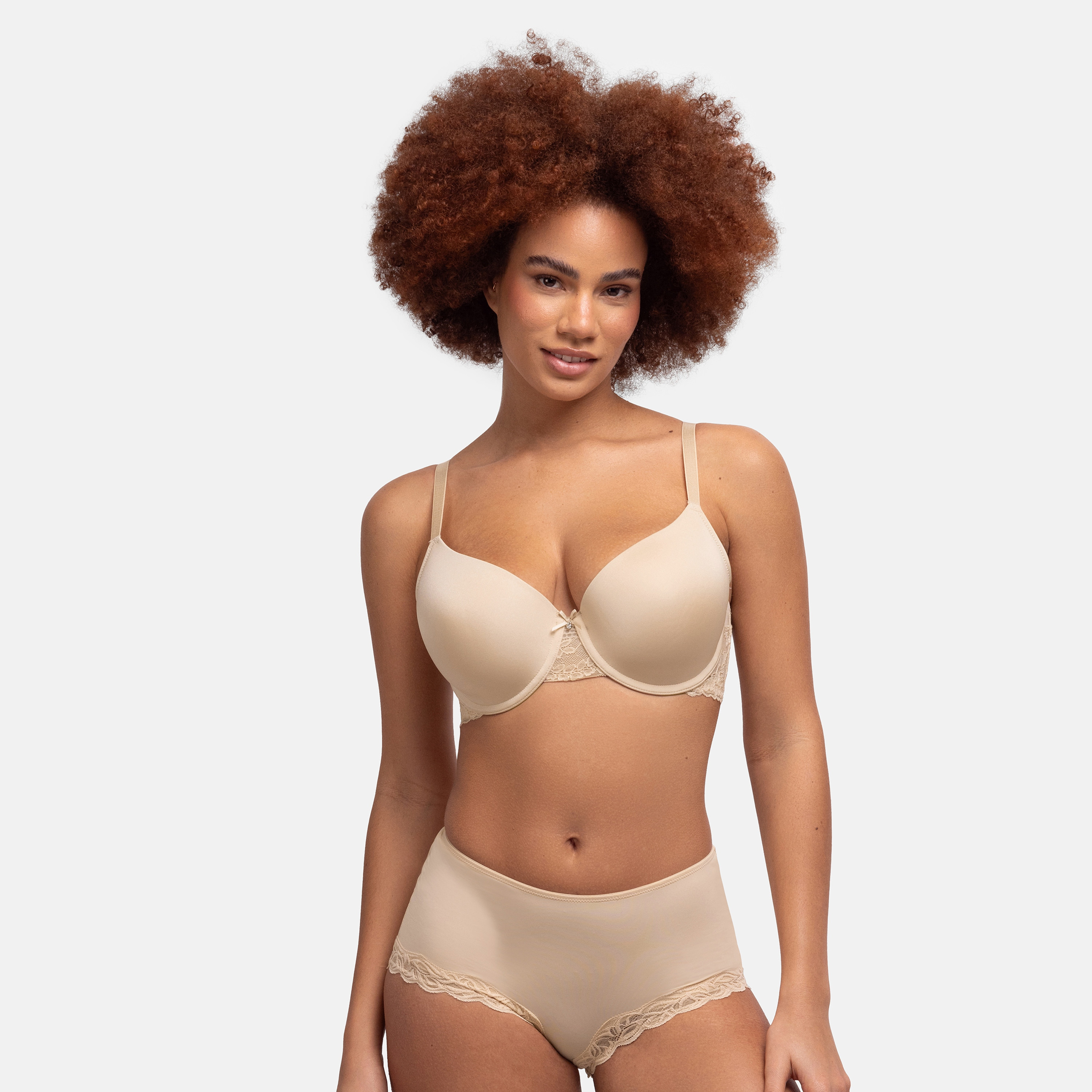 حمالة صدر نسائية من دورينا متوسطة الدعم السلكية بنصف مبطنة خفيفة-women-clothing-lingerie-bras-image-2