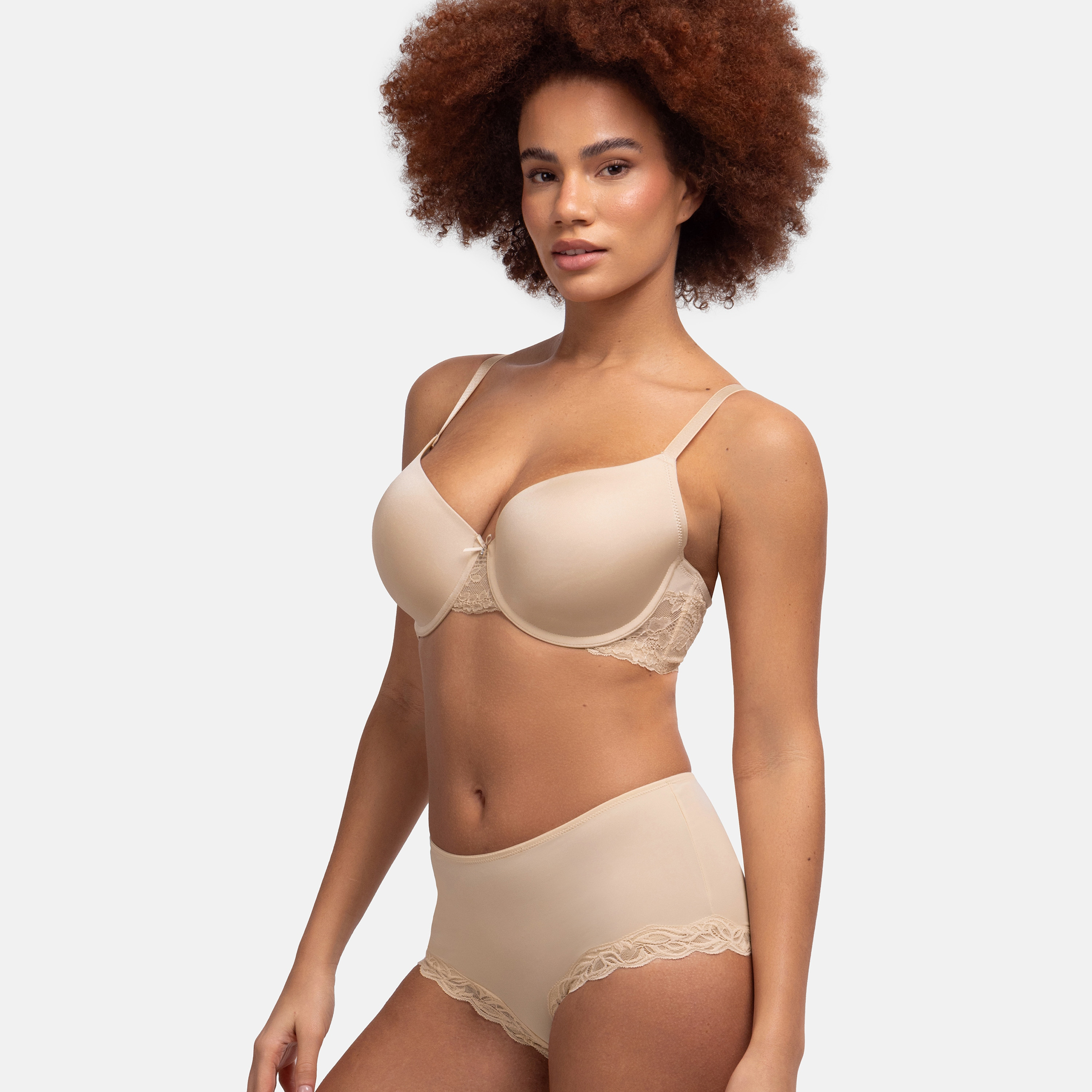 حمالة صدر نسائية من دورينا متوسطة الدعم السلكية بنصف مبطنة خفيفة-women-clothing-lingerie-bras-image-3