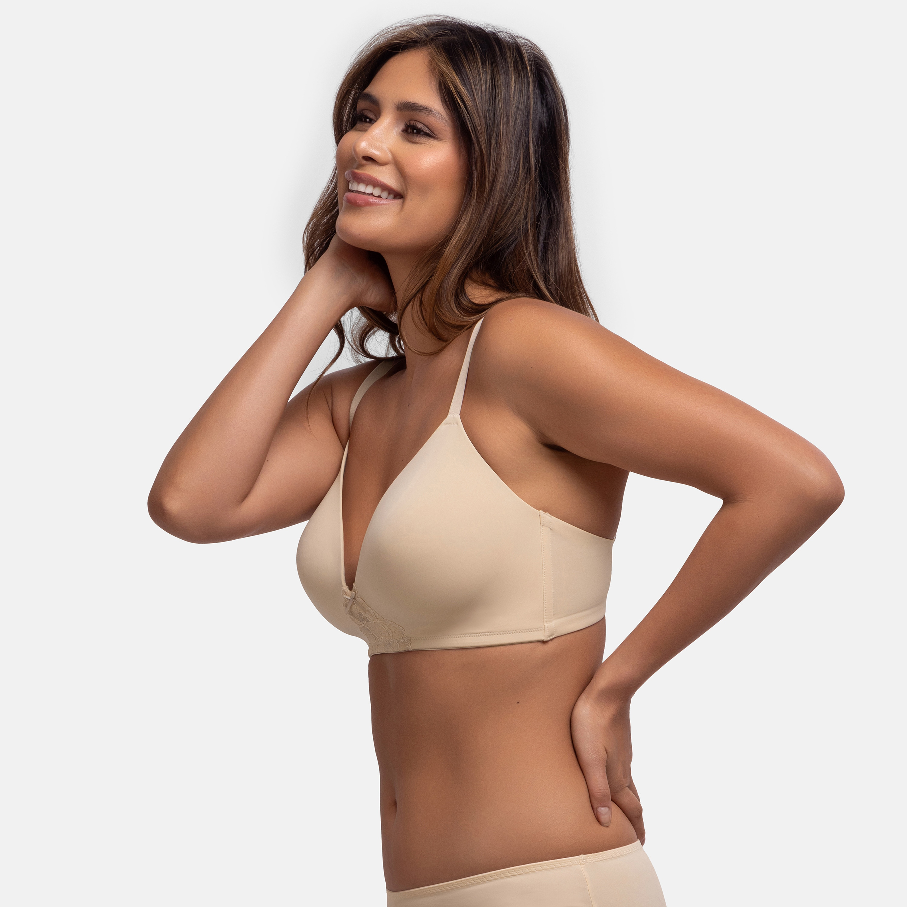 حمالة صدر نسائية Dorina Medium Support بدون سلك ناعمة مبطنة بخفة-women-clothing-lingerie-bras-image-4