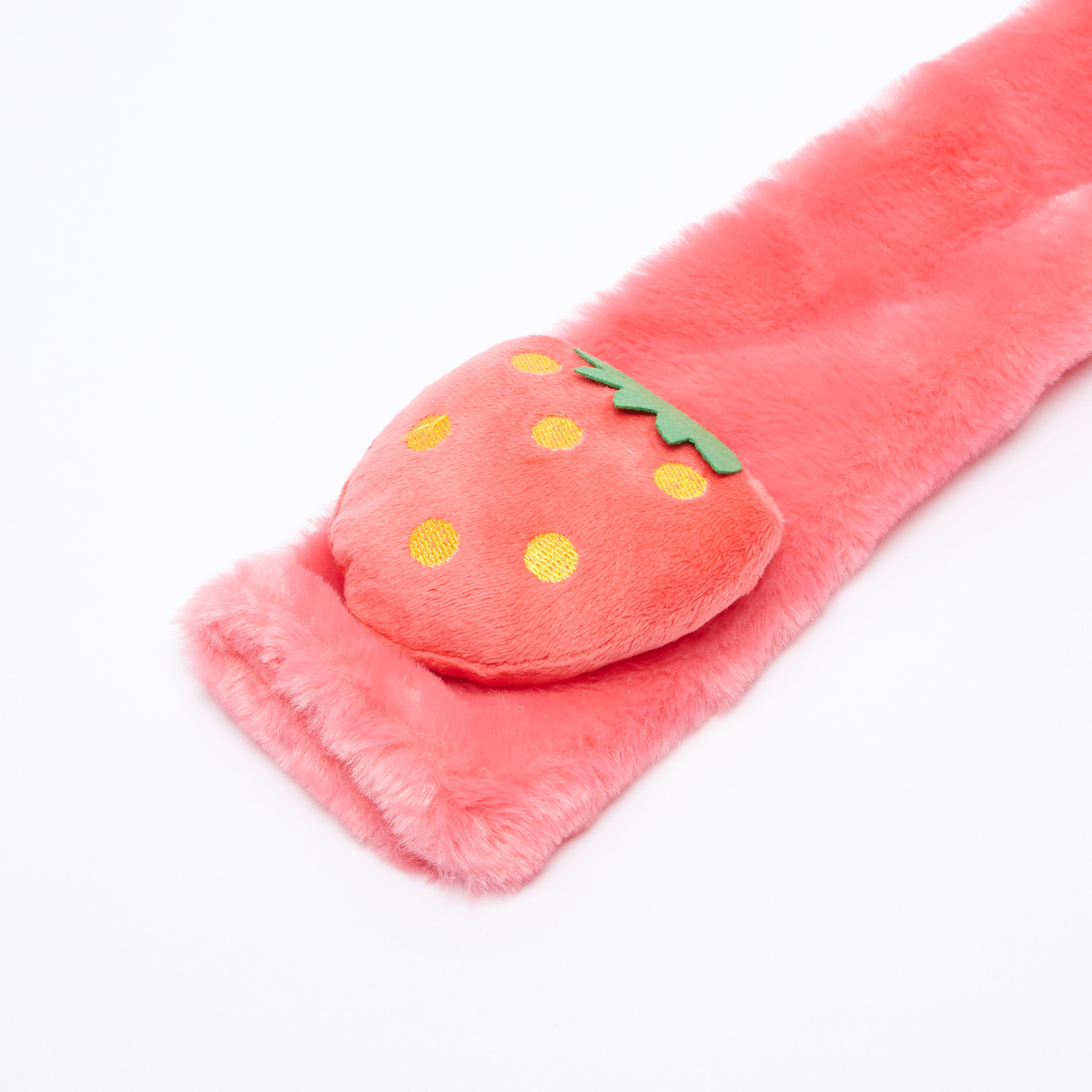 Charmz Plush Shawl with Applique Detail-girls-accessories-scarves-image-3