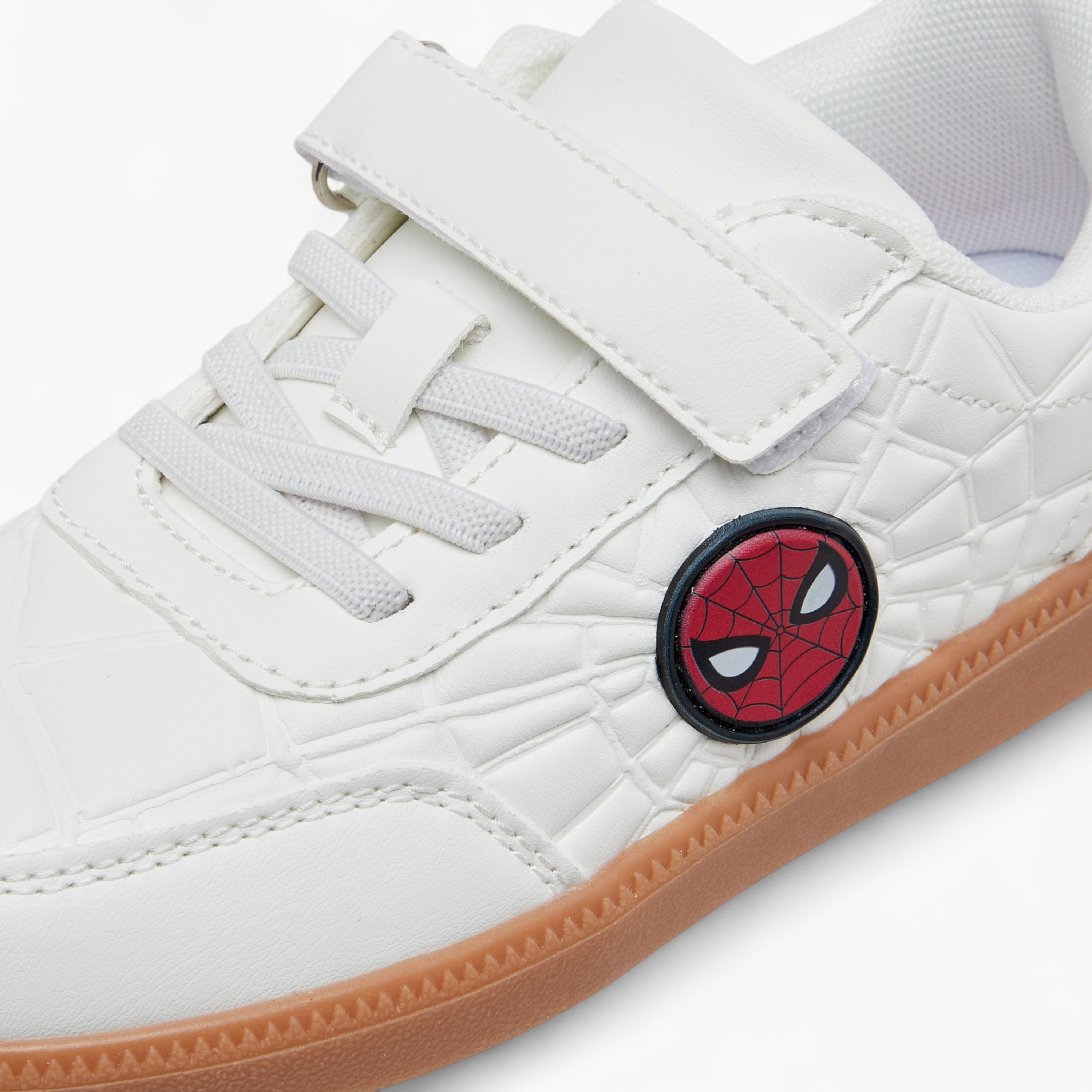 Spider-Man Applique Sneakers with Hook and Loop Closure-boys-shoes-sneakers-image-4