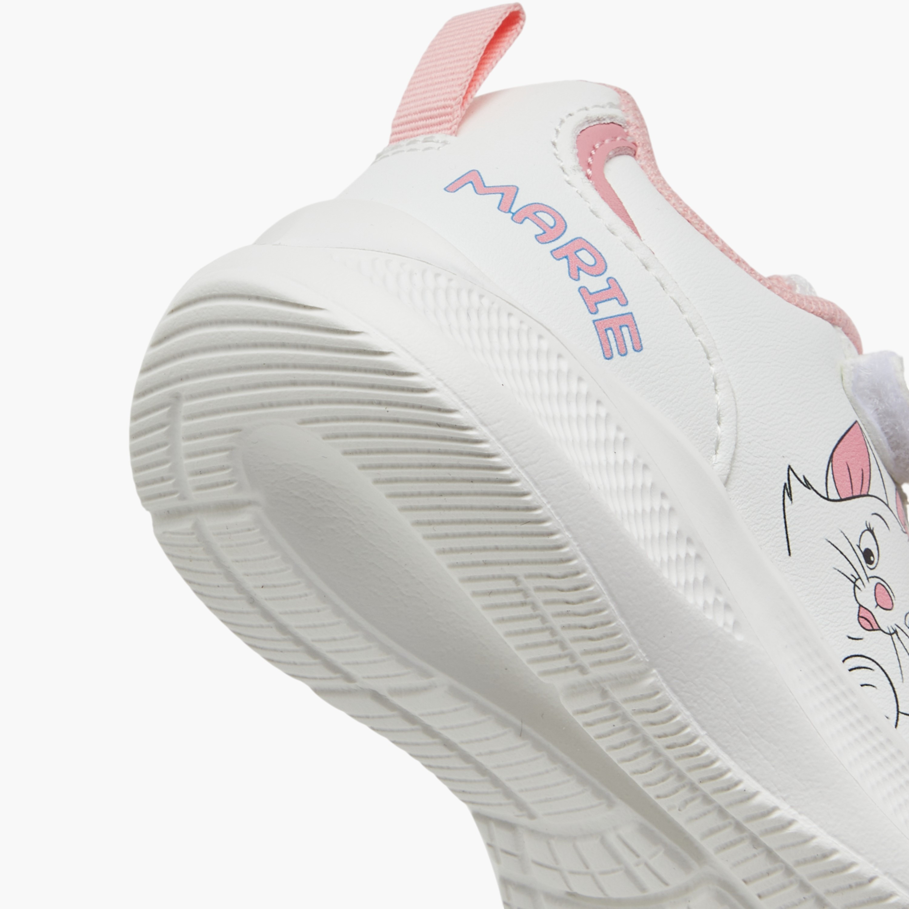 Disney Marie Print Sneakers with Hook and Loop Closure-girls-shoes-sneakers-image-5