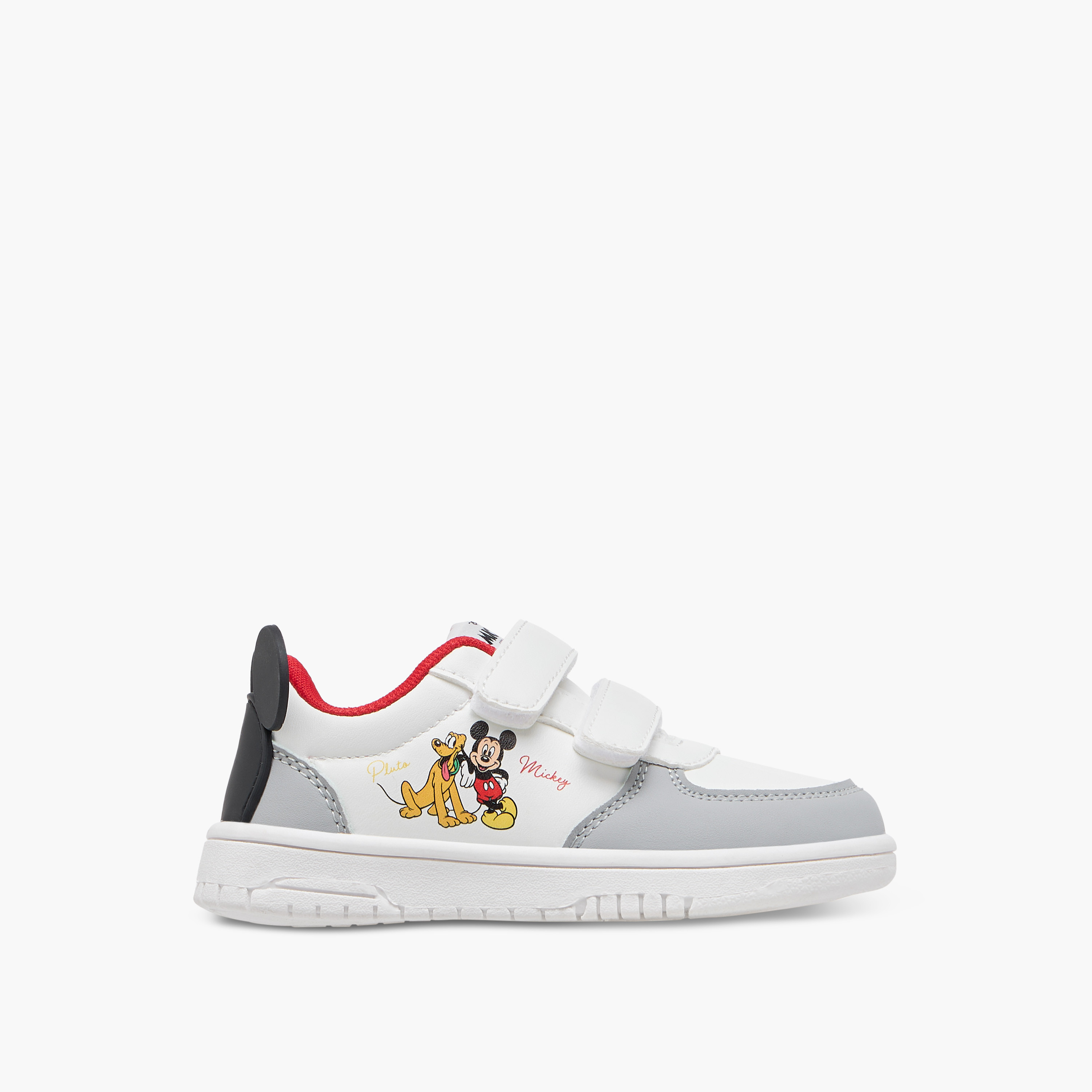 حذاء سنيكرز بتزيينات ميكي ماوس وشريط إغلاق من ديزني-boys-shoes-sneakers-image-3