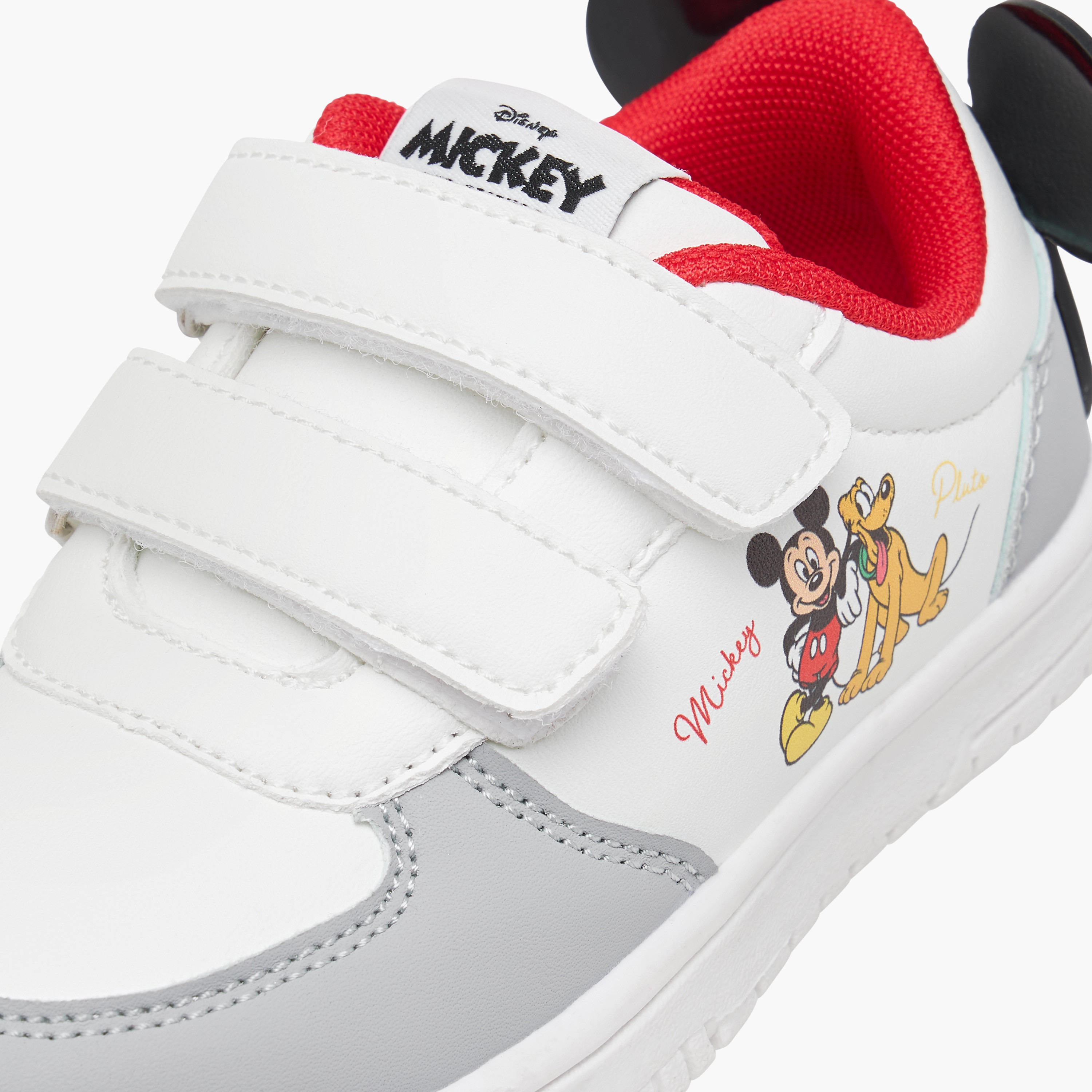 حذاء سنيكرز بتزيينات ميكي ماوس وشريط إغلاق من ديزني-boys-shoes-sneakers-image-4