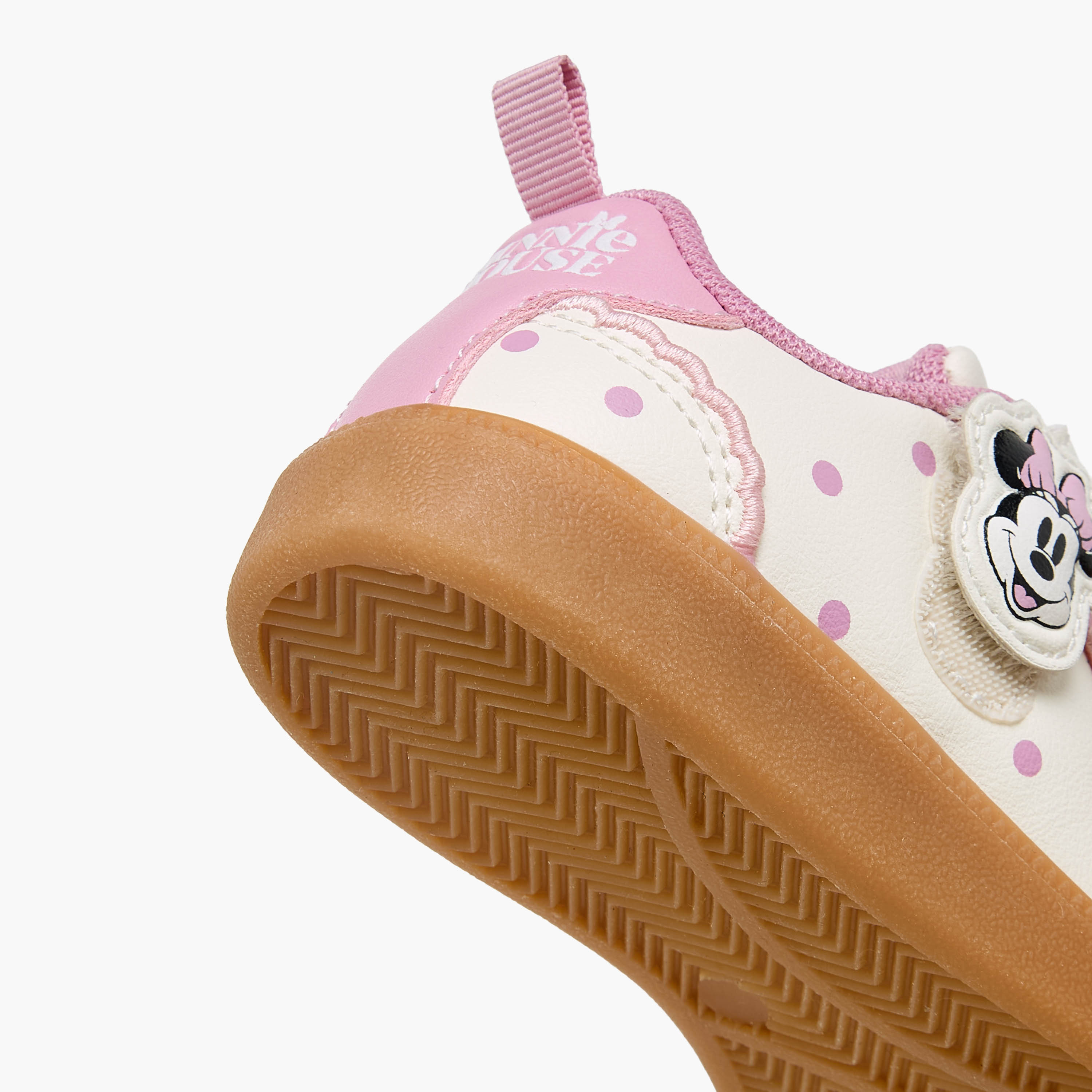 Disney Girls Minnie Mouse Applique Sneakers-girls-shoes-sneakers-image-5
