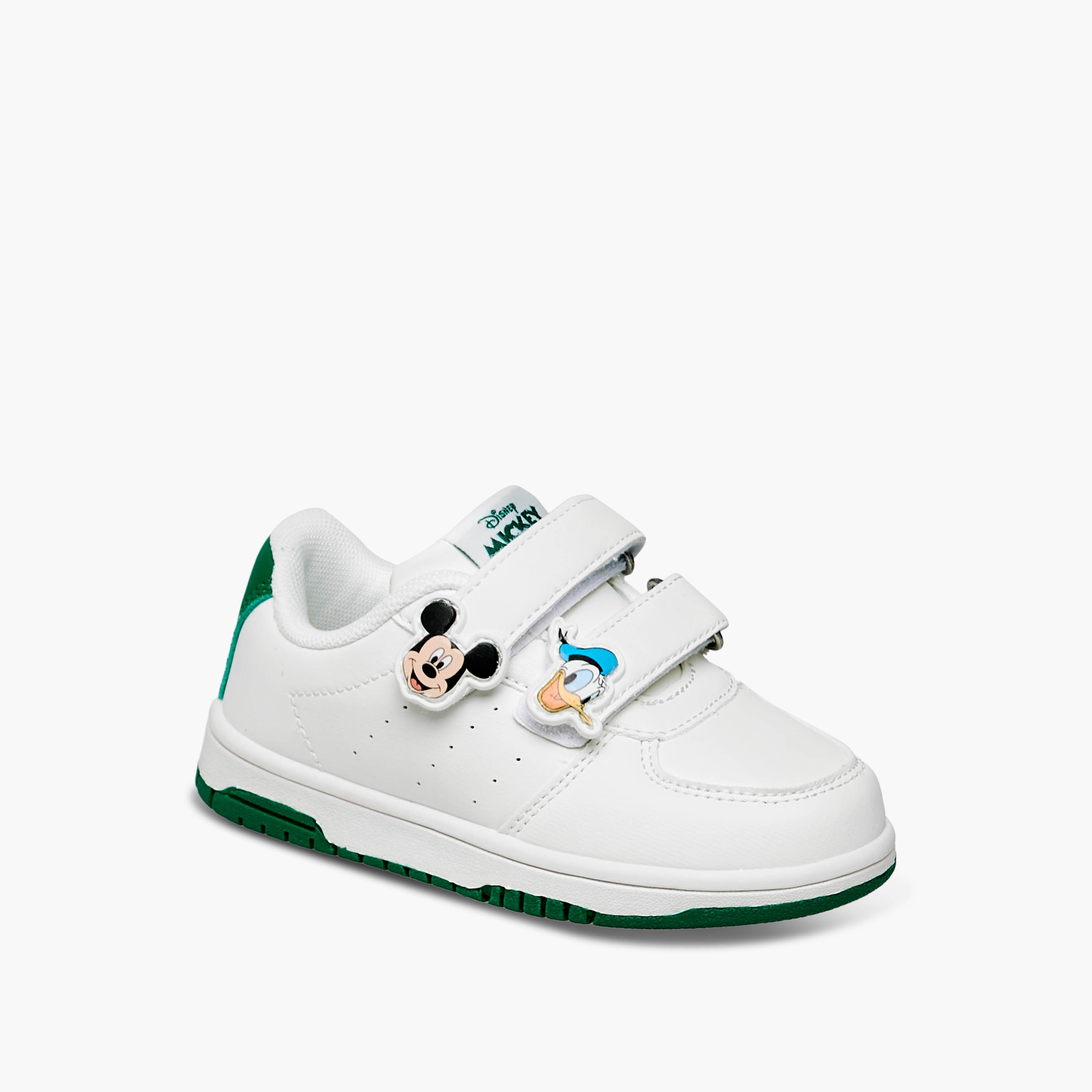Disney Boys Mickey Mouse Applique Hook & Loop Sneakers-boys-shoes-sneakers-image-2