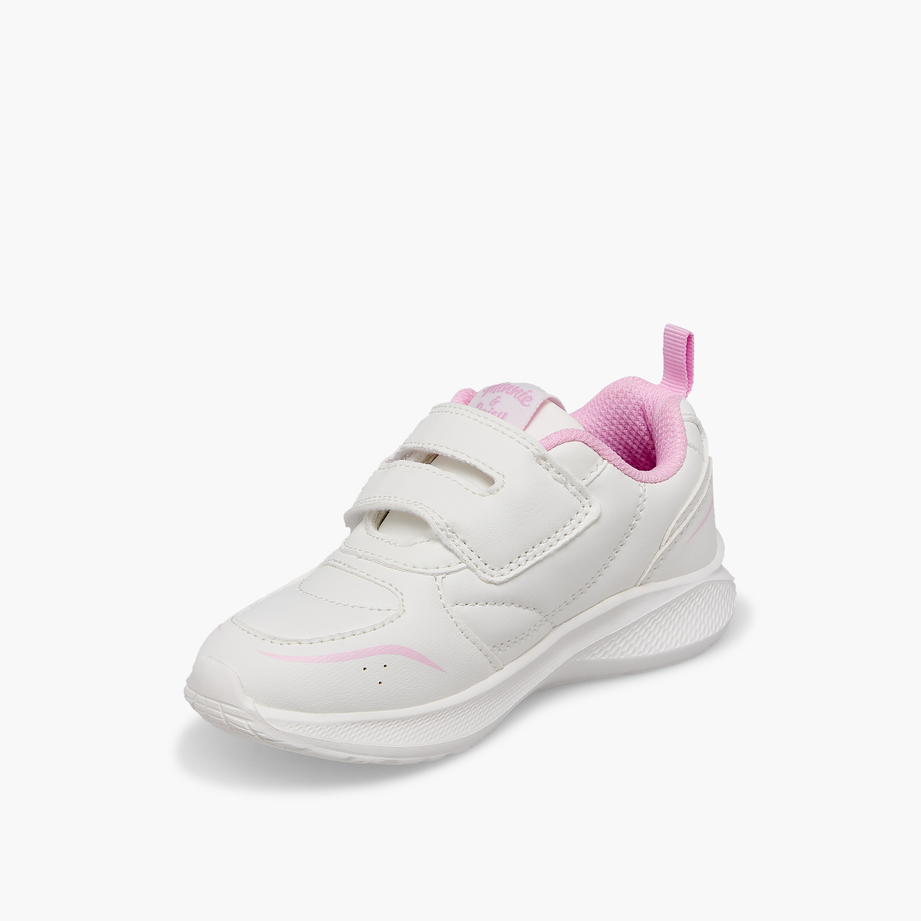 Disney Girls Minnie Mouse and Daisy Duck Print Ankle Sneakers-girls-shoes-sneakers-image-4