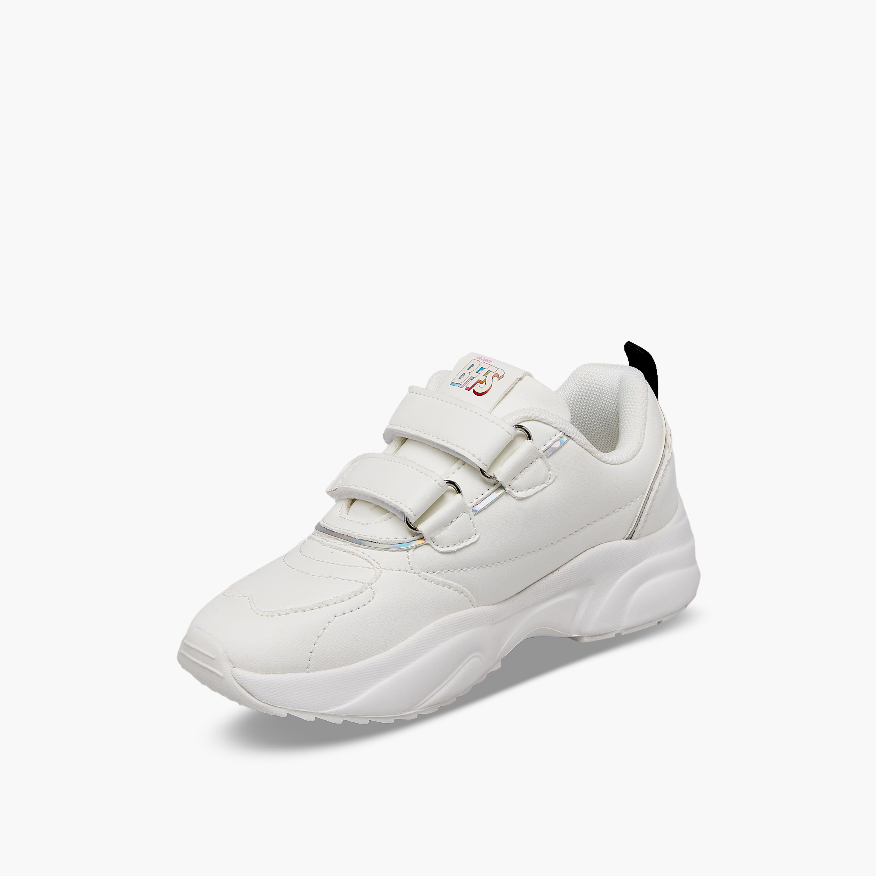 حذاء سنيكرز بشريط إغلاق لاصق وطبعات للبنات من ديزني-girls-shoes-sneakers-image-4