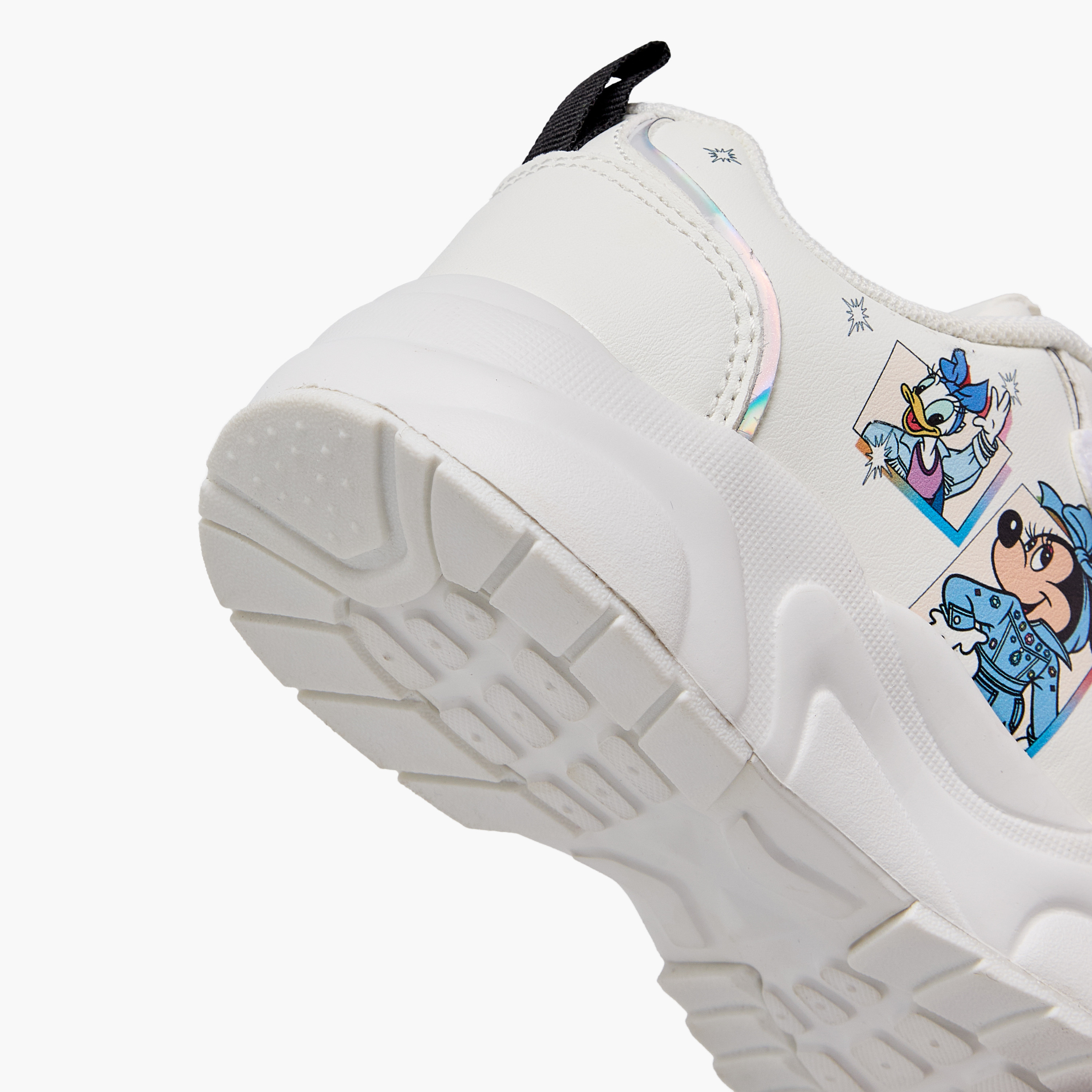 حذاء سنيكرز بشريط إغلاق لاصق وطبعات للبنات من ديزني-girls-shoes-sneakers-image-8
