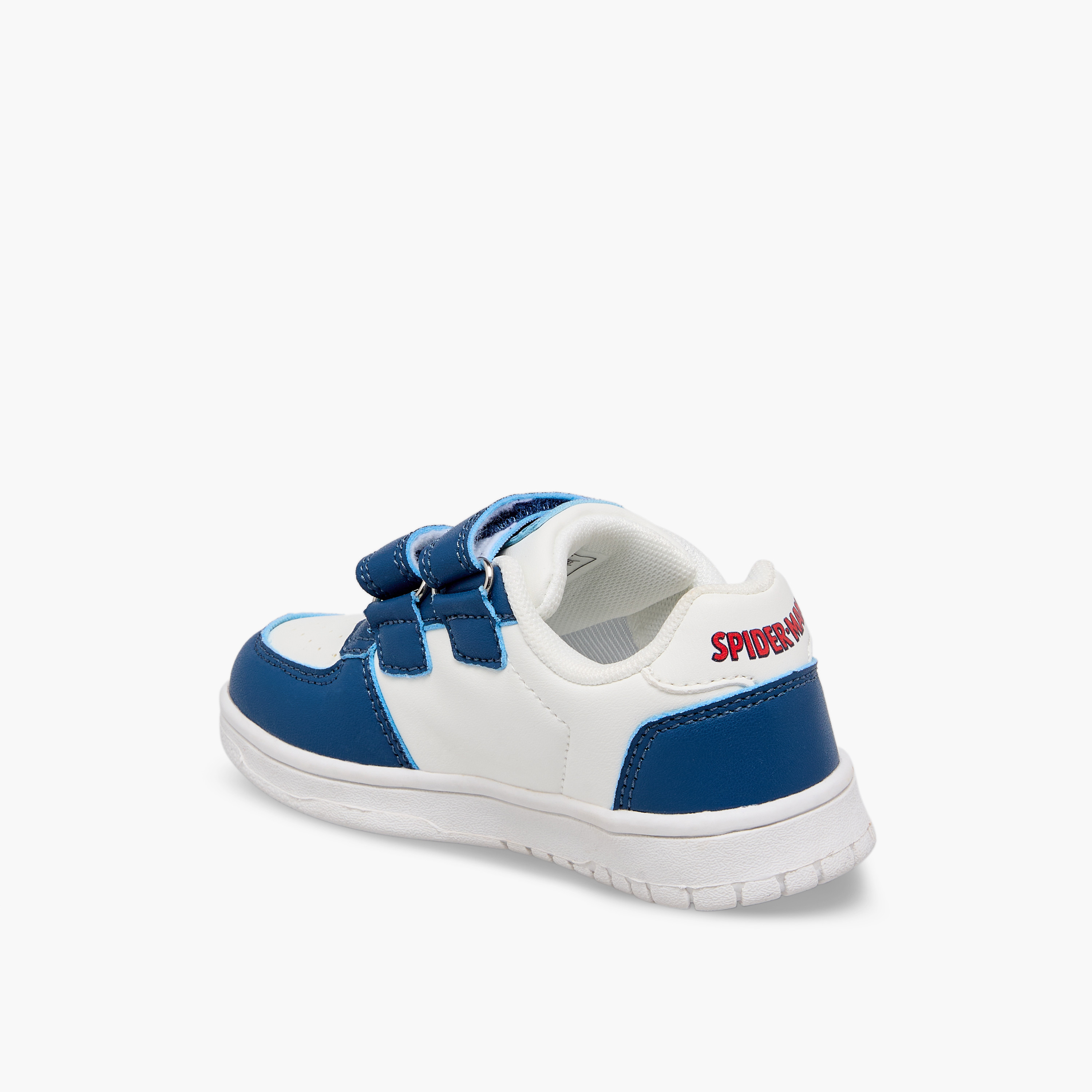 Marvel Boys Spider-Man Applique Hook & Loop Ankle Sneakers-boys-shoes-sneakers-image-5