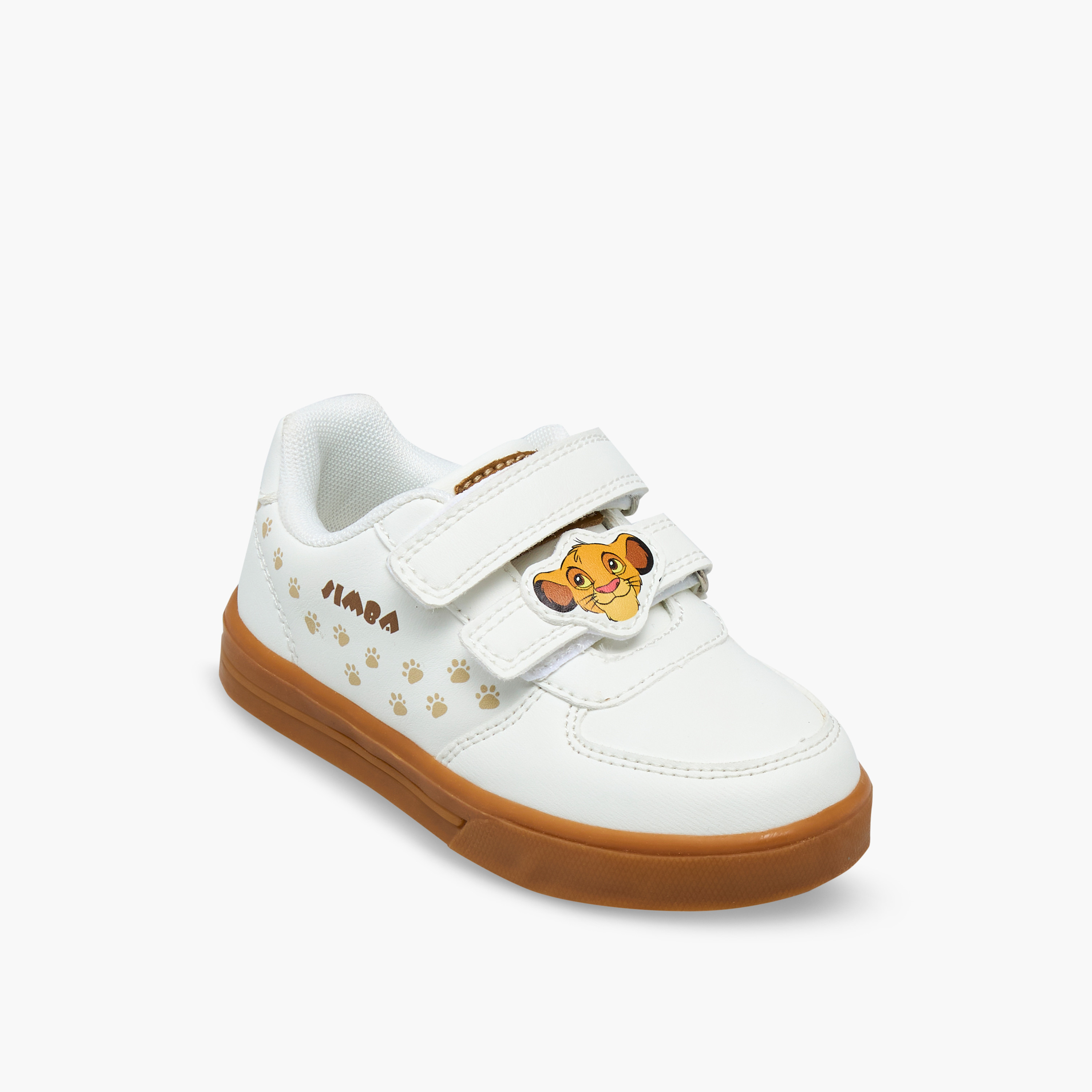 حذاء سنيكرز بطبعات سيمبا وشريط إغلاق لاصق للأولاد من ديزني-boys-shoes-sneakers-image-2