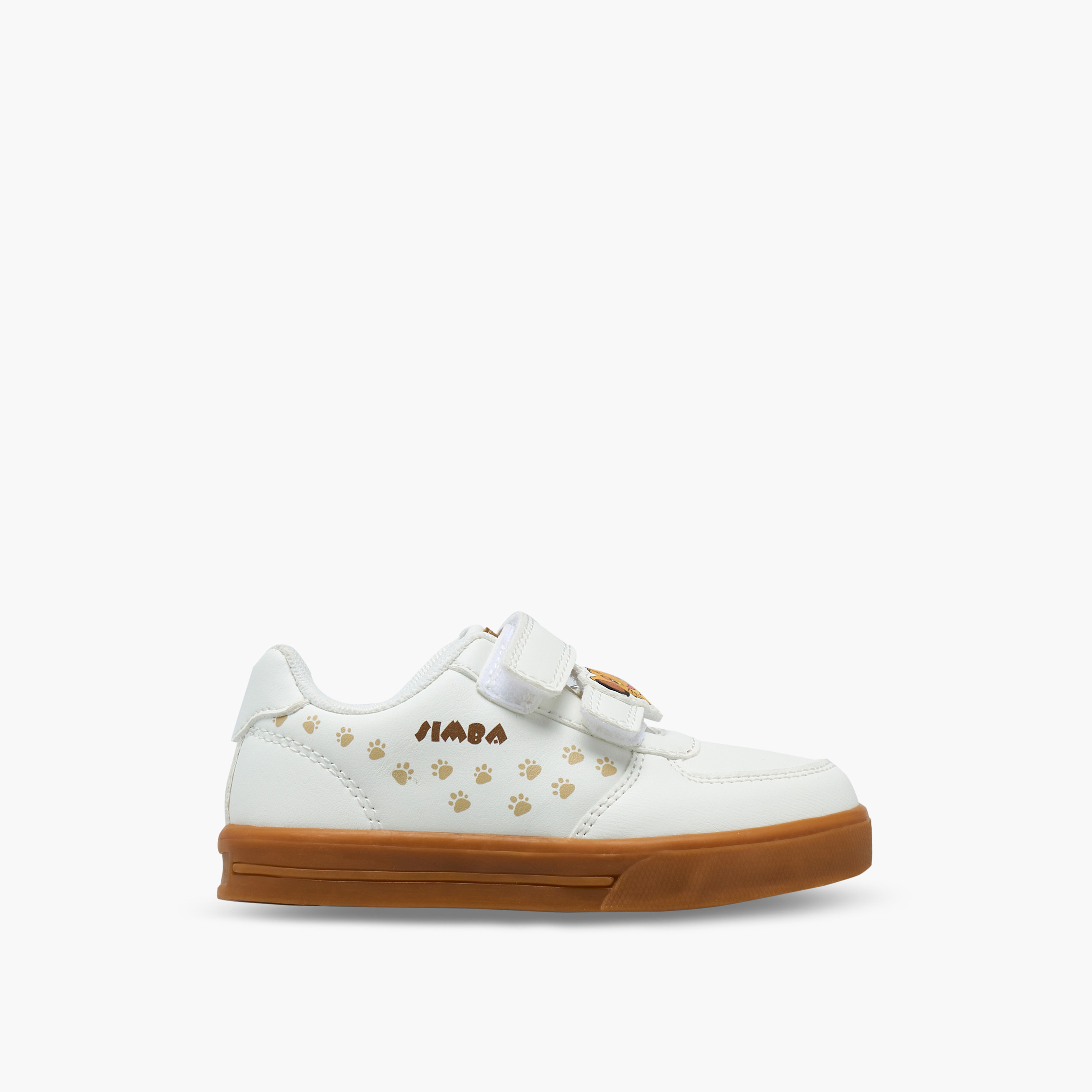 حذاء سنيكرز بطبعات سيمبا وشريط إغلاق لاصق للأولاد من ديزني-boys-shoes-sneakers-image-3