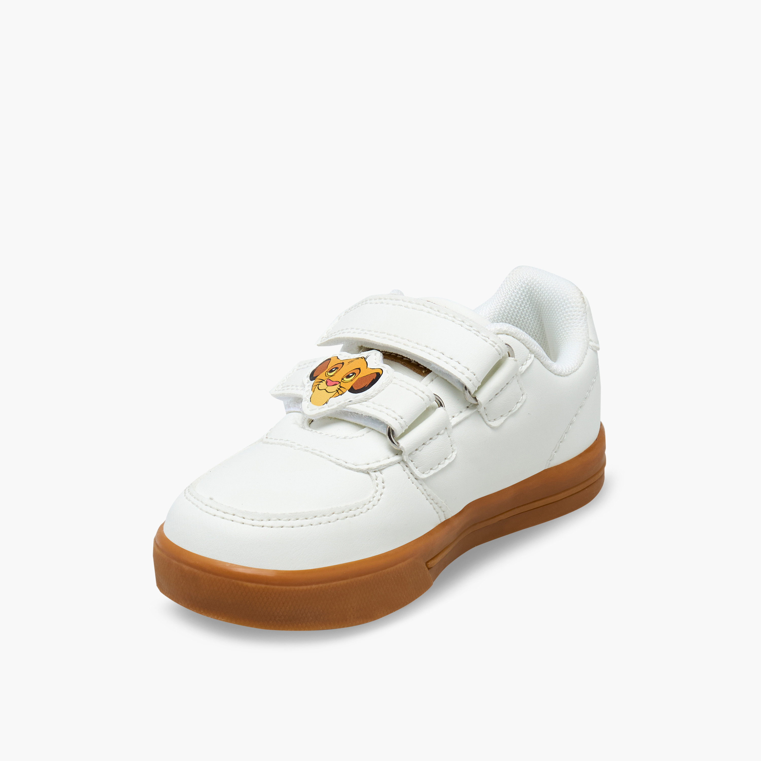 حذاء سنيكرز بطبعات سيمبا وشريط إغلاق لاصق للأولاد من ديزني-boys-shoes-sneakers-image-4