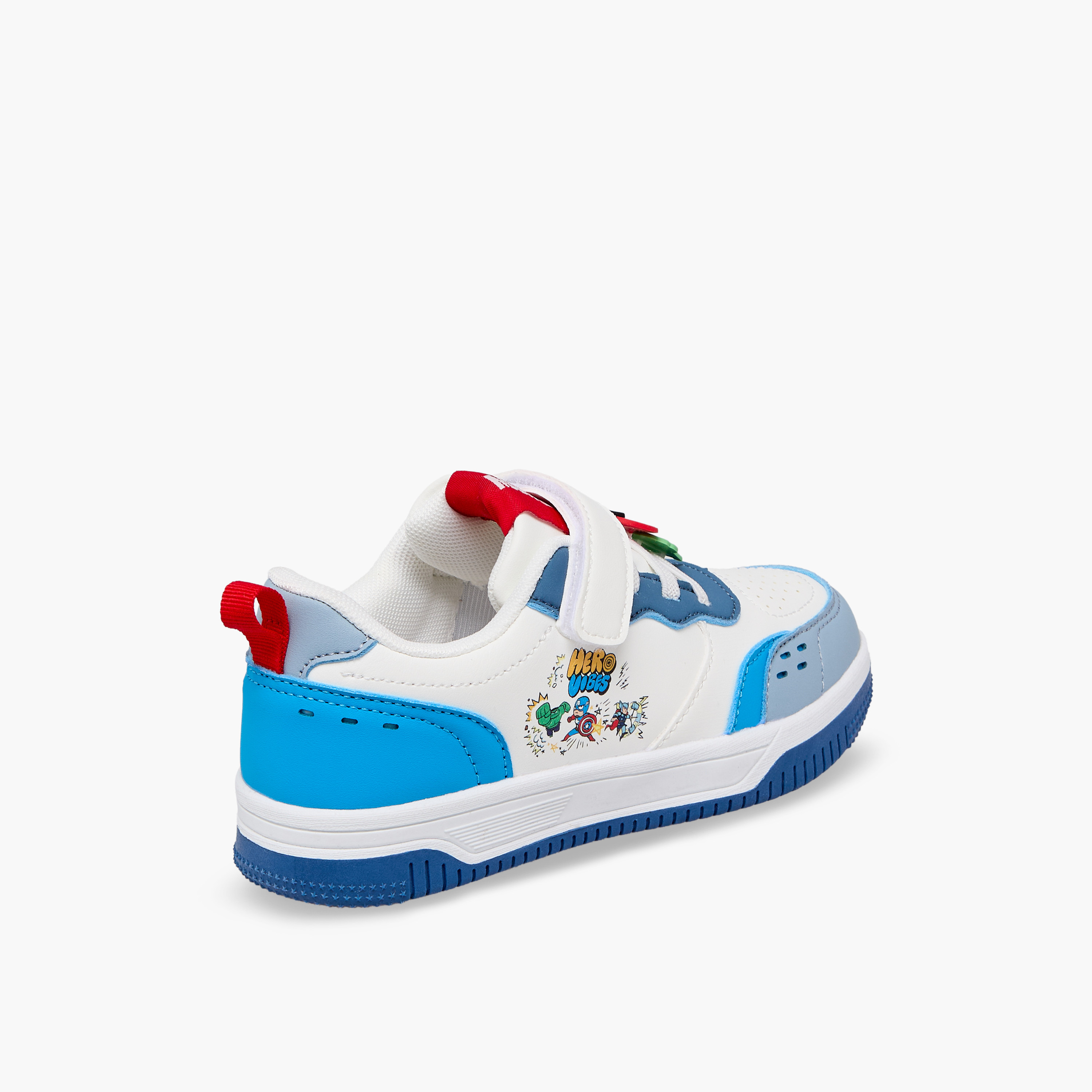 حذاء سنيكرز بشريط إغلاق لاصق وطبعات للأولاد من مارفل-boys-shoes-sneakers-image-6