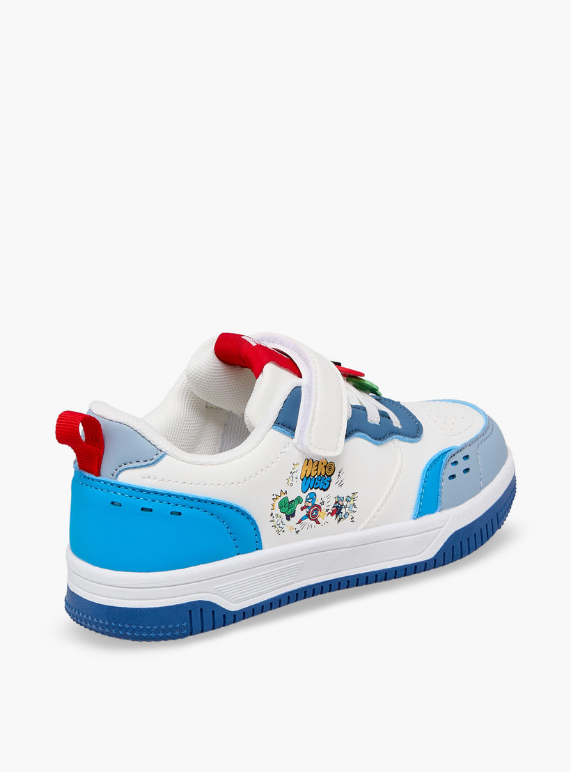 حذاء سنيكرز بشريط إغلاق لاصق وطبعات للأولاد من مارفل-boys-shoes-sneakers-image-6