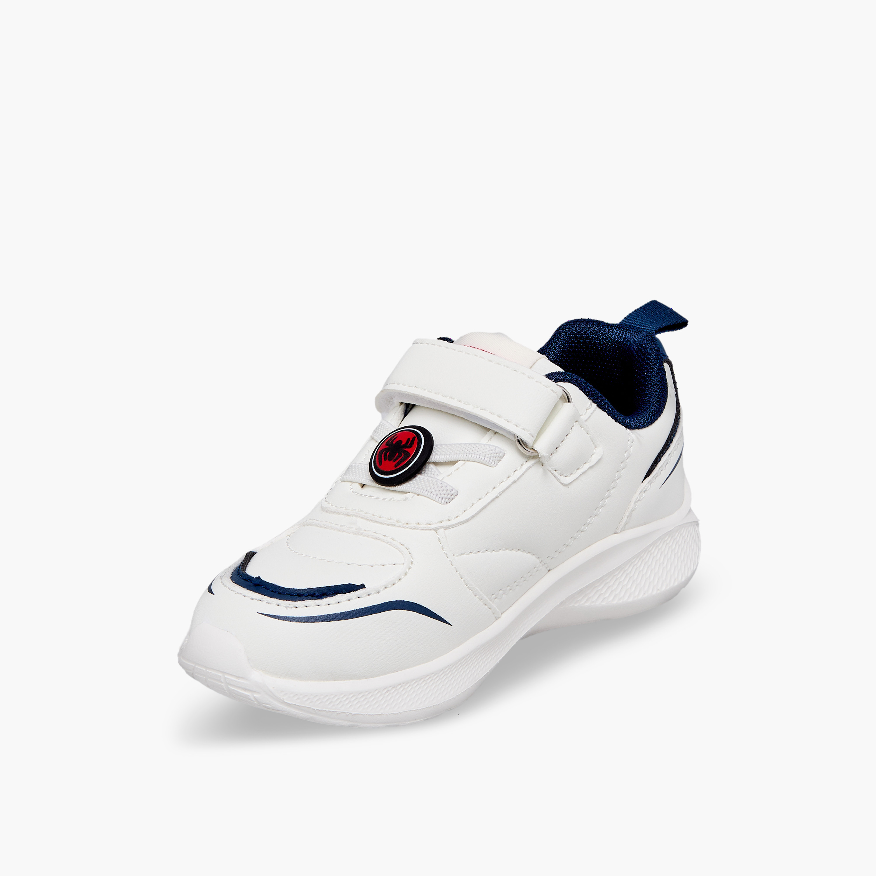 Marvel Boys Spider-Man Print Hook & Loop Ankle Sneakers-boys-shoes-sneakers-image-4