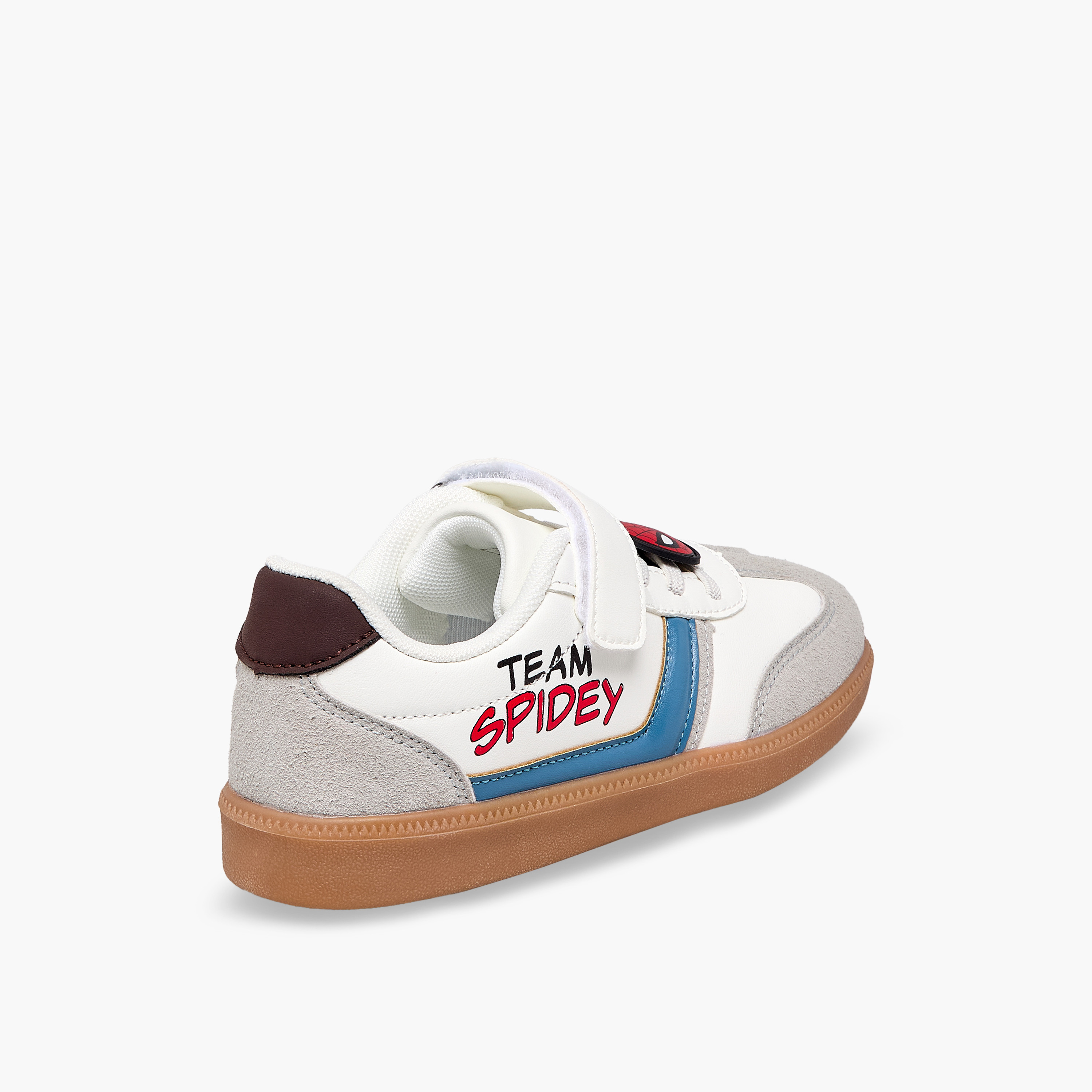 Marvel Boys Spider-Man Print Hook & Loop Ankle Sneakers-boys-shoes-sneakers-image-6