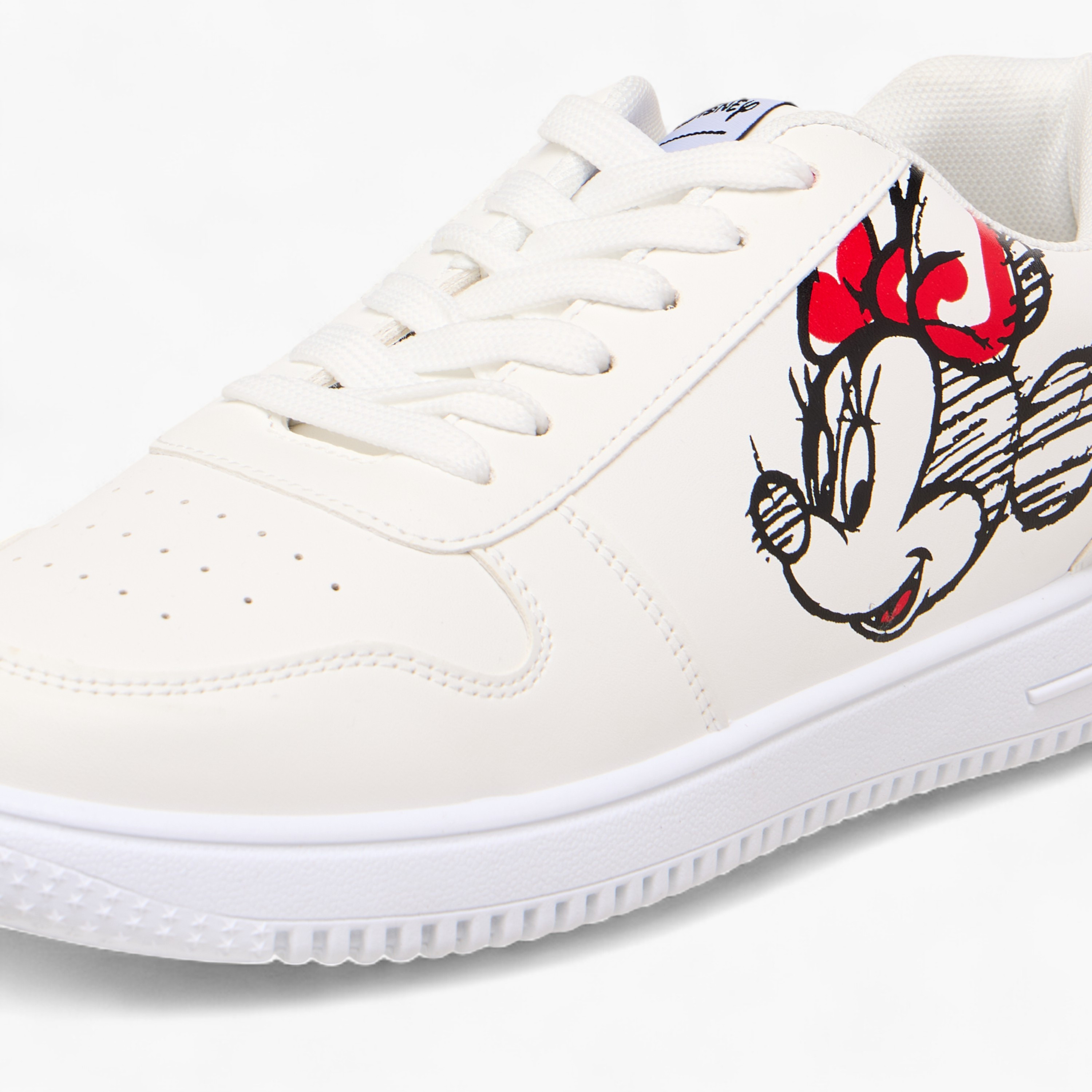 حذاء سنيكرز برباط وطبعات ميني ماوس من ديزني-women-shoes-sneakers-image-4