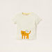 Juniors Printed Crew Neck T-shirt with Short Sleeves - Set of 3-Multipacks-thumbnail-2