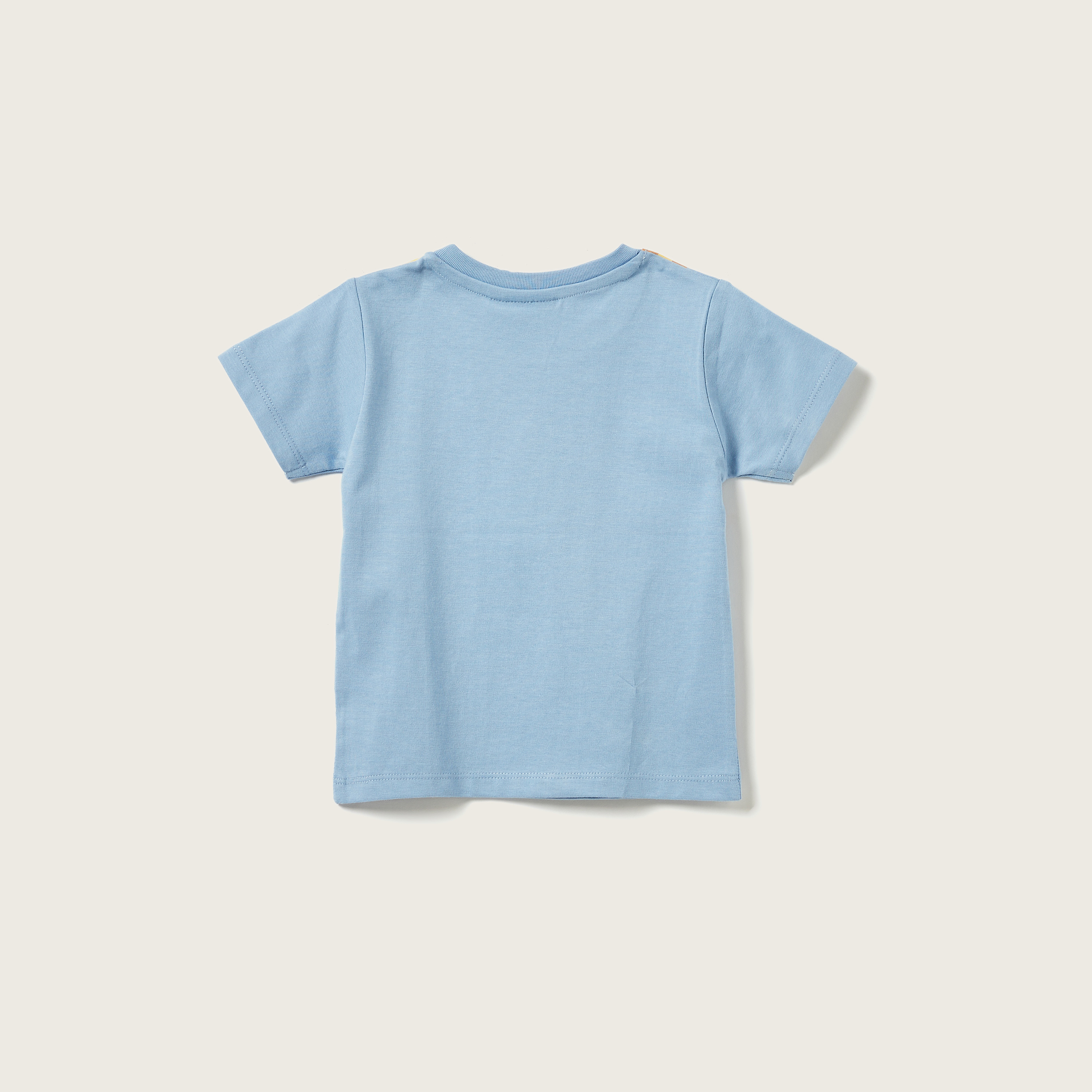 Juniors Giraffe Print T-shirt with Crew Neck and Short Sleeves-baby-boys-clothing-tshirtsandpolos-image-3