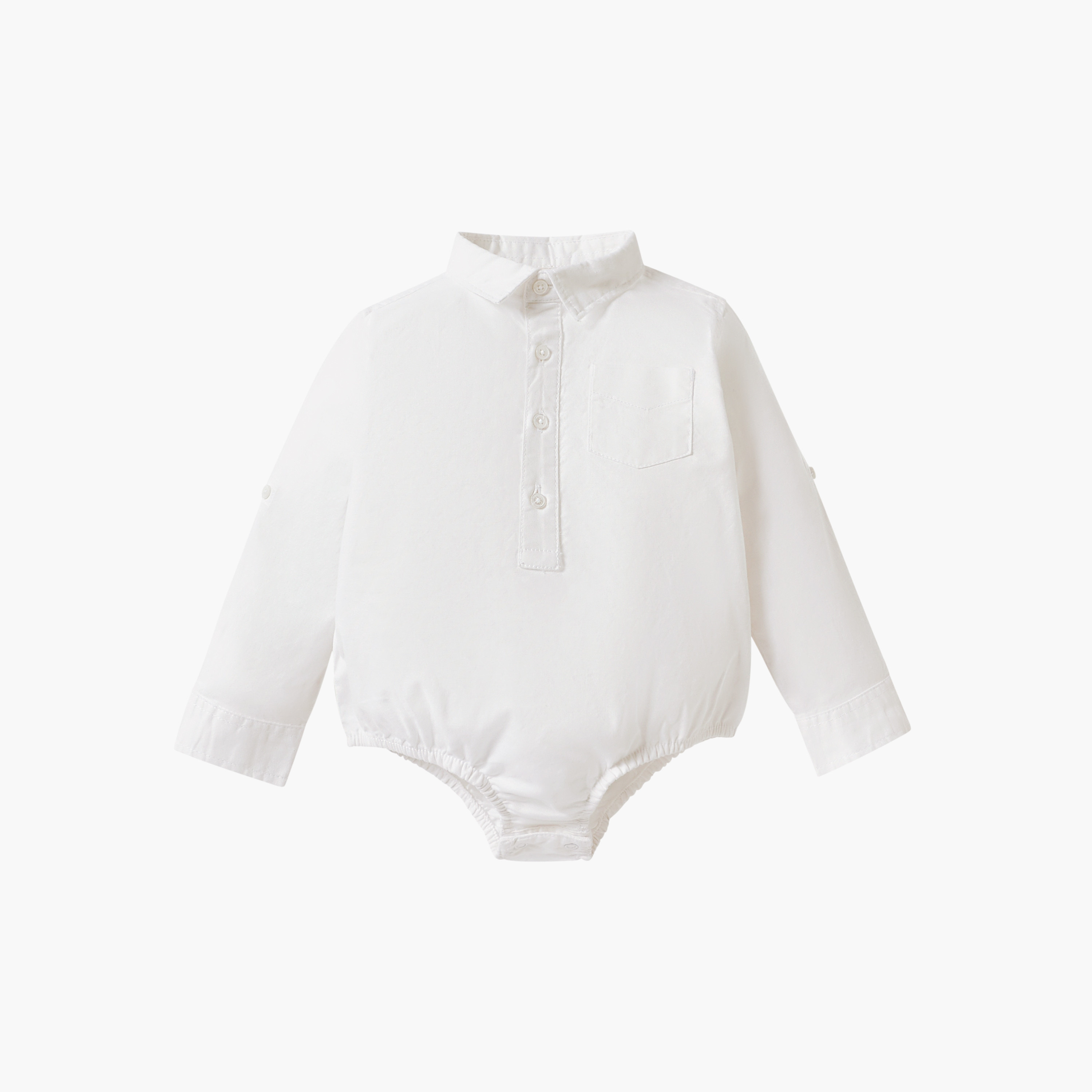 White collared best sale onesie boy