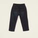 Juniors Regular Fit Denim Jeans with Drawstring Closure-Jeans-thumbnail-3